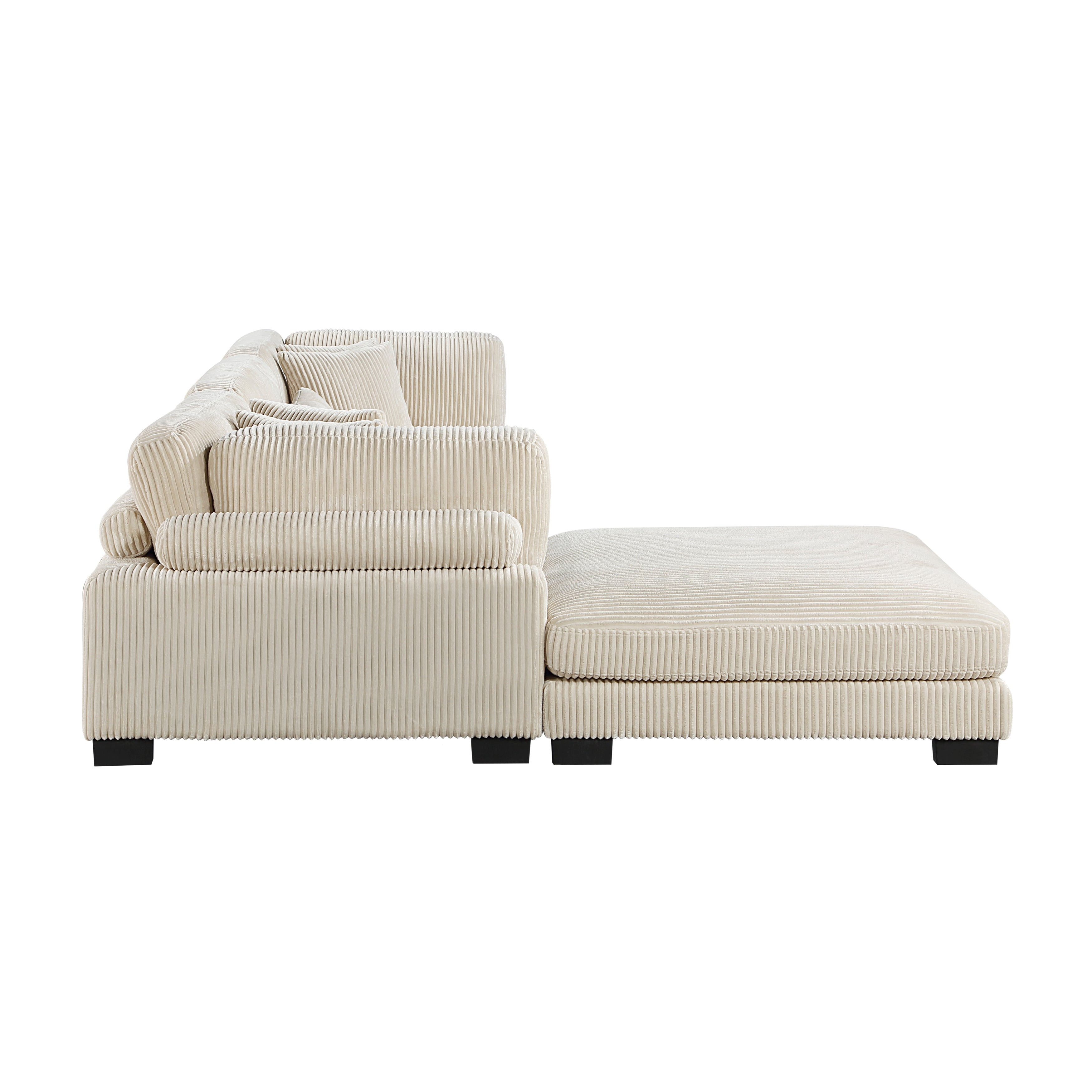 8555BE*4OT (4)4-Piece Modular Sectional with Ottoman - 8555BE*4OT - Bien Home Furniture & Electronics
