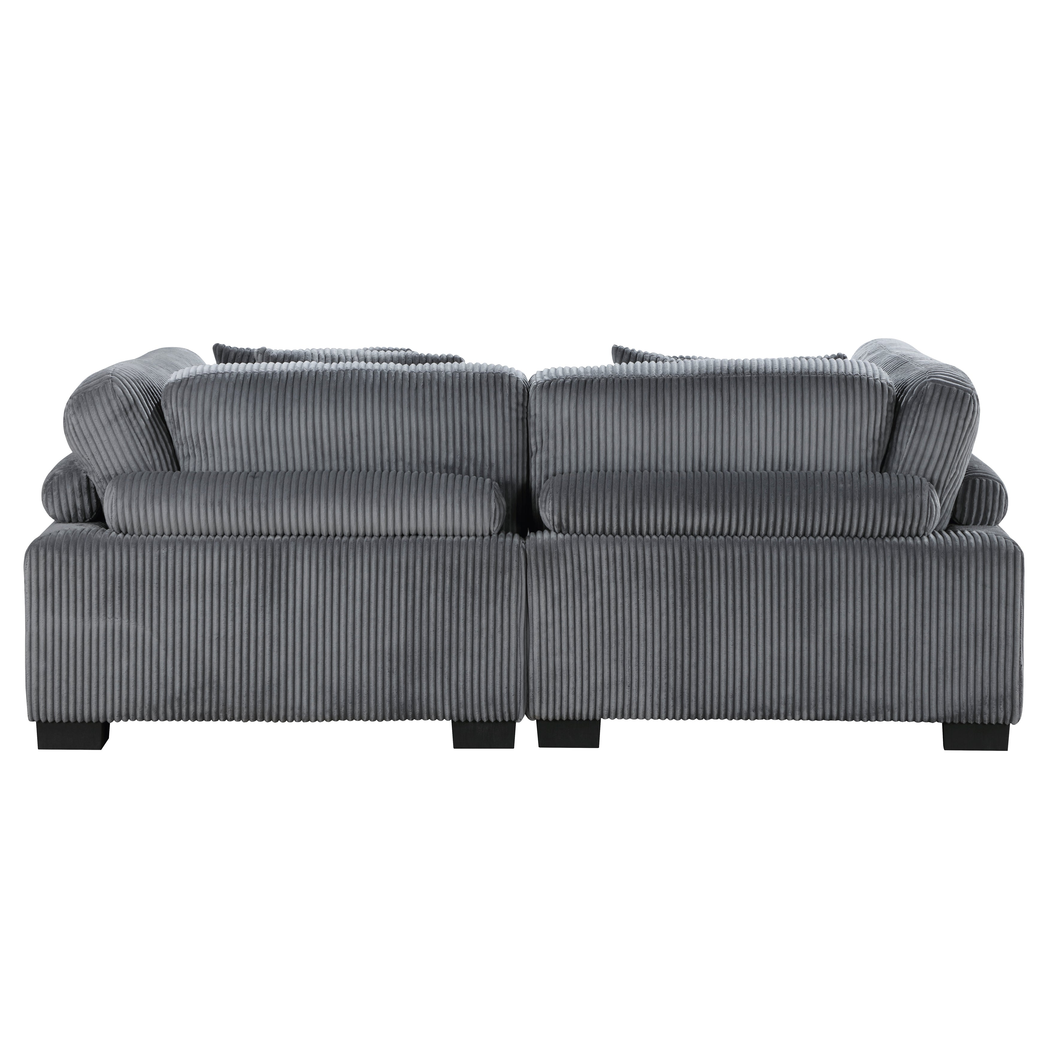 8555GY-2* (2)Love Seat - 8555GY-2* - Bien Home Furniture &amp; Electronics