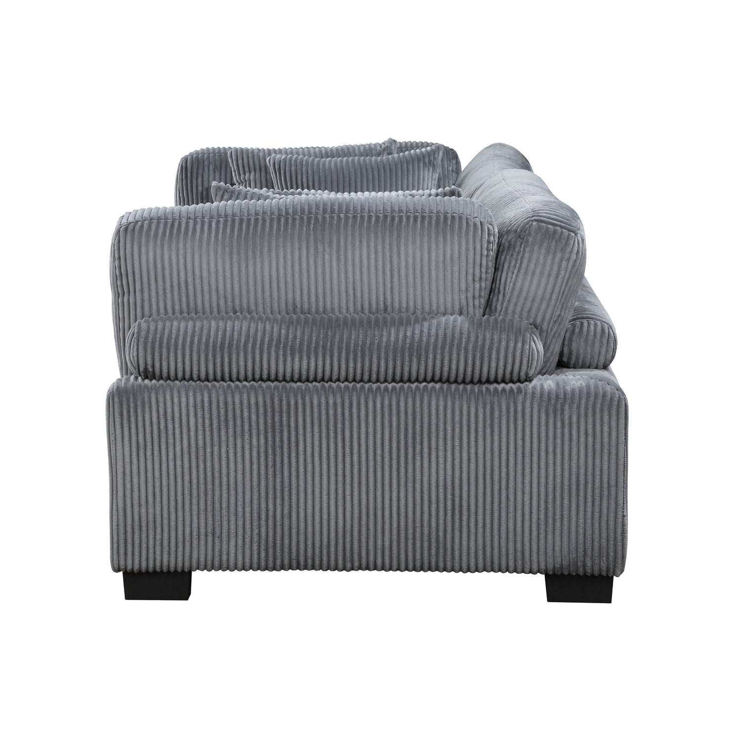 8555GY-2* (2)Love Seat - 8555GY-2* - Bien Home Furniture & Electronics