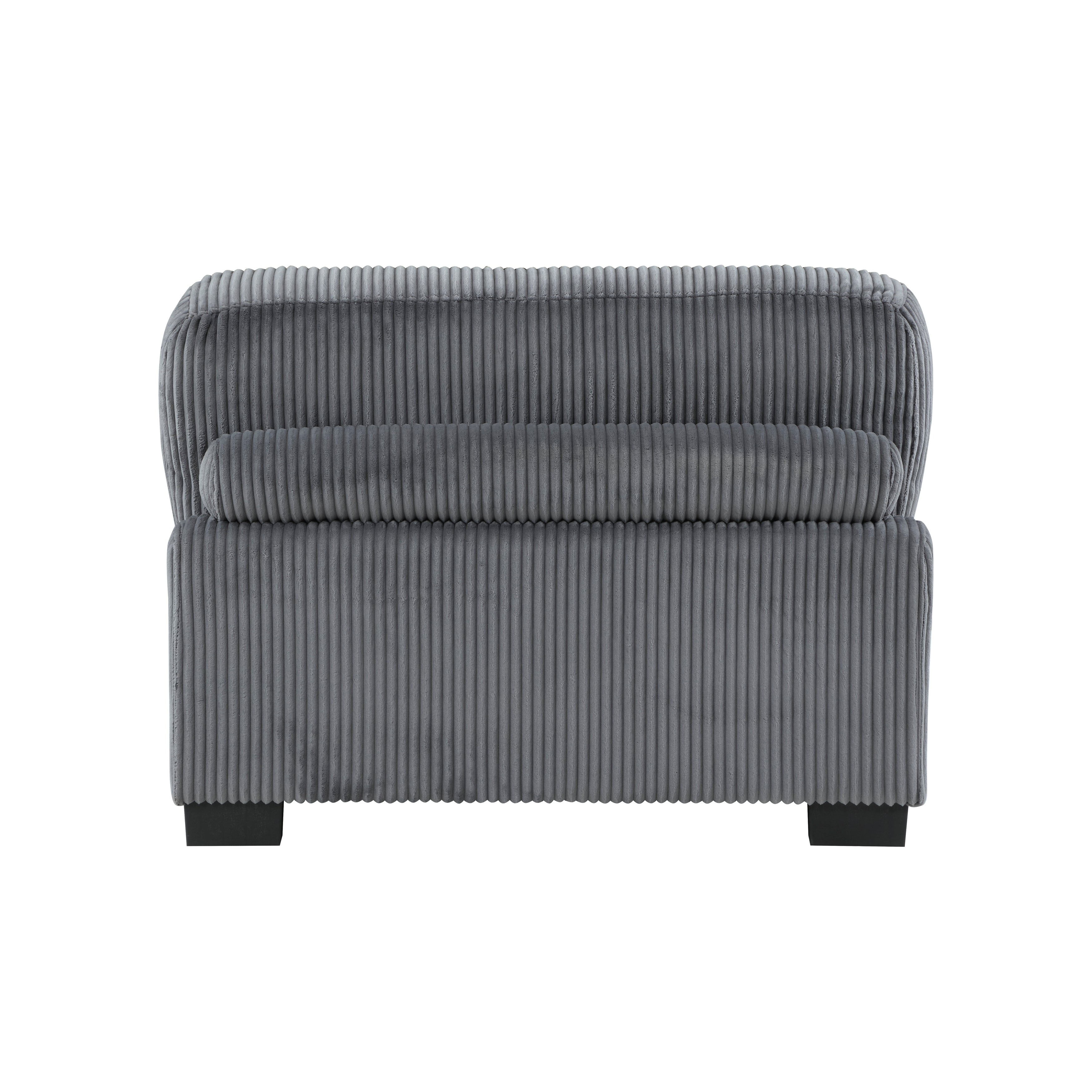 8555GY*4OT (4)4-Piece Modular Sectional with Ottoman - 8555GY*4OT - Bien Home Furniture & Electronics