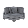 8555GY-CR Corner Seat - 8555GY-CR - Bien Home Furniture & Electronics