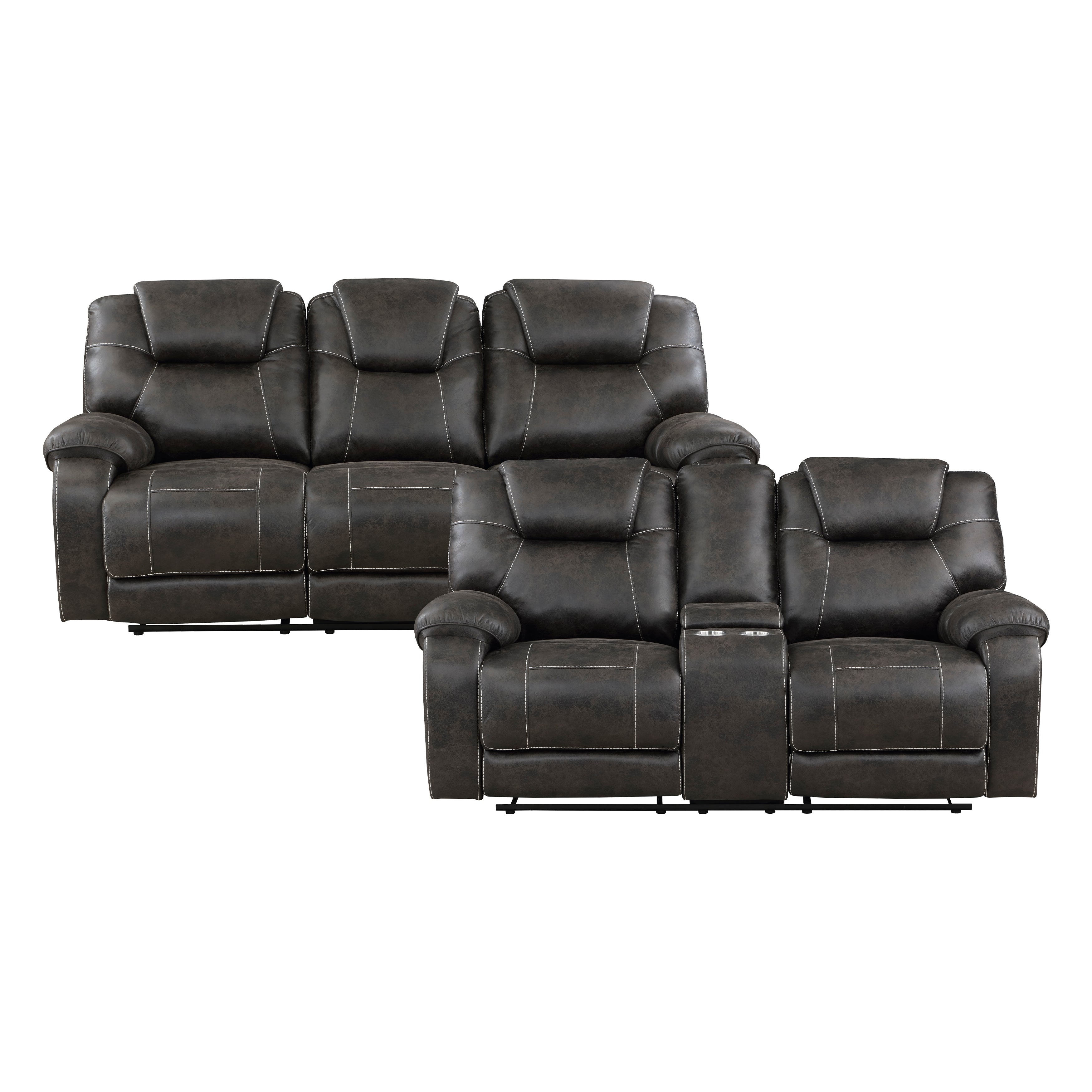 8560PM*2 2pc Set: Sofa, Love - 8560PM*2 - Bien Home Furniture & Electronics