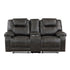 8560PM-2 Double Reclining Love Seat with Center Console - 8560PM-2 - Bien Home Furniture & Electronics