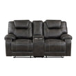 8560PM-2 Double Reclining Love Seat with Center Console - 8560PM-2 - Bien Home Furniture & Electronics