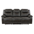 8560PM-3 Double Reclining Sofa - 8560PM-3 - Bien Home Furniture & Electronics