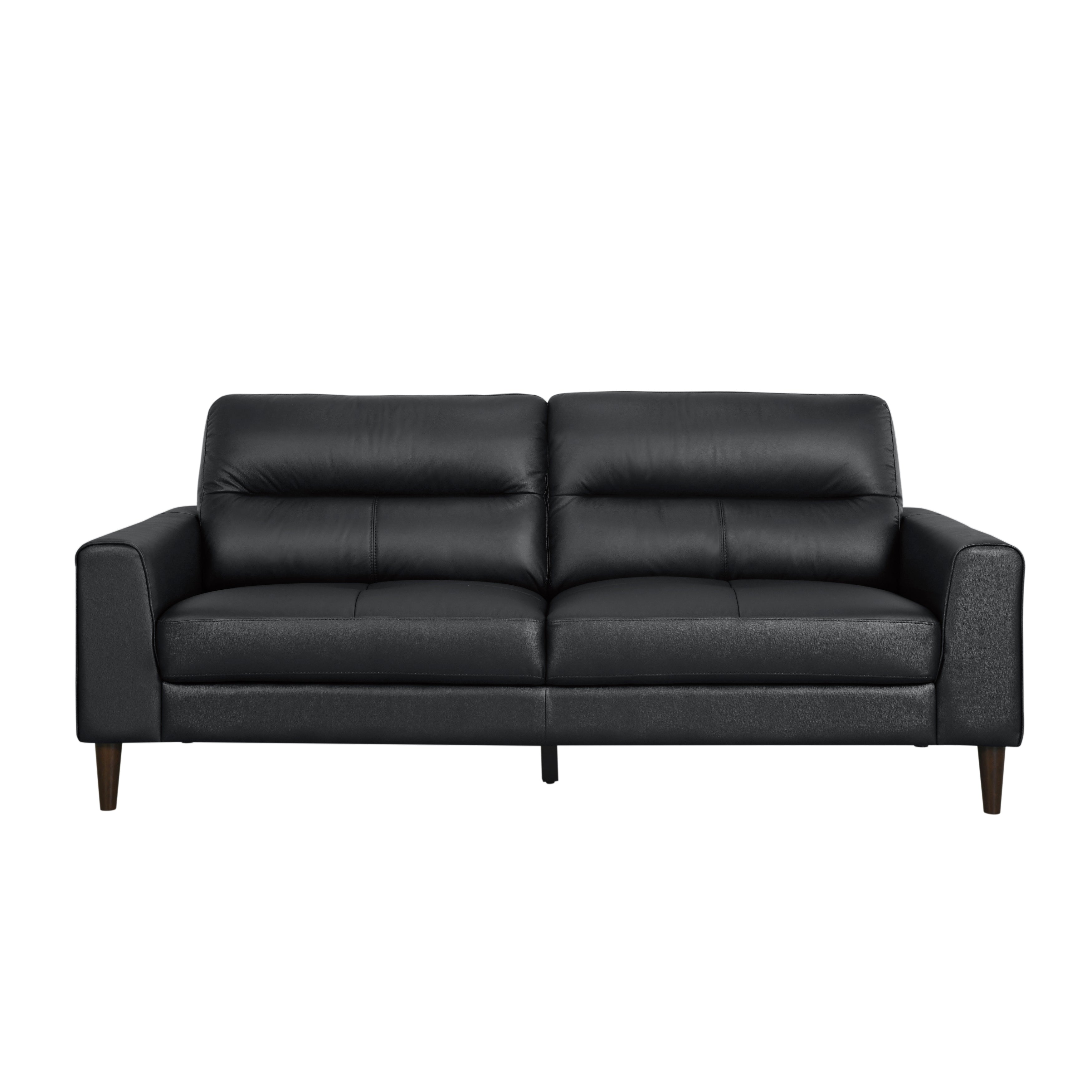 8566BLK-3 Sofa - 8566BLK-3 - Bien Home Furniture & Electronics