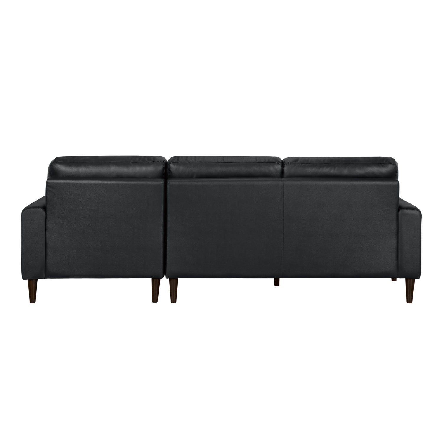 8566BLK*SC 2-Piece Sectional with Right Chaise - 8566BLK*SC - Bien Home Furniture & Electronics