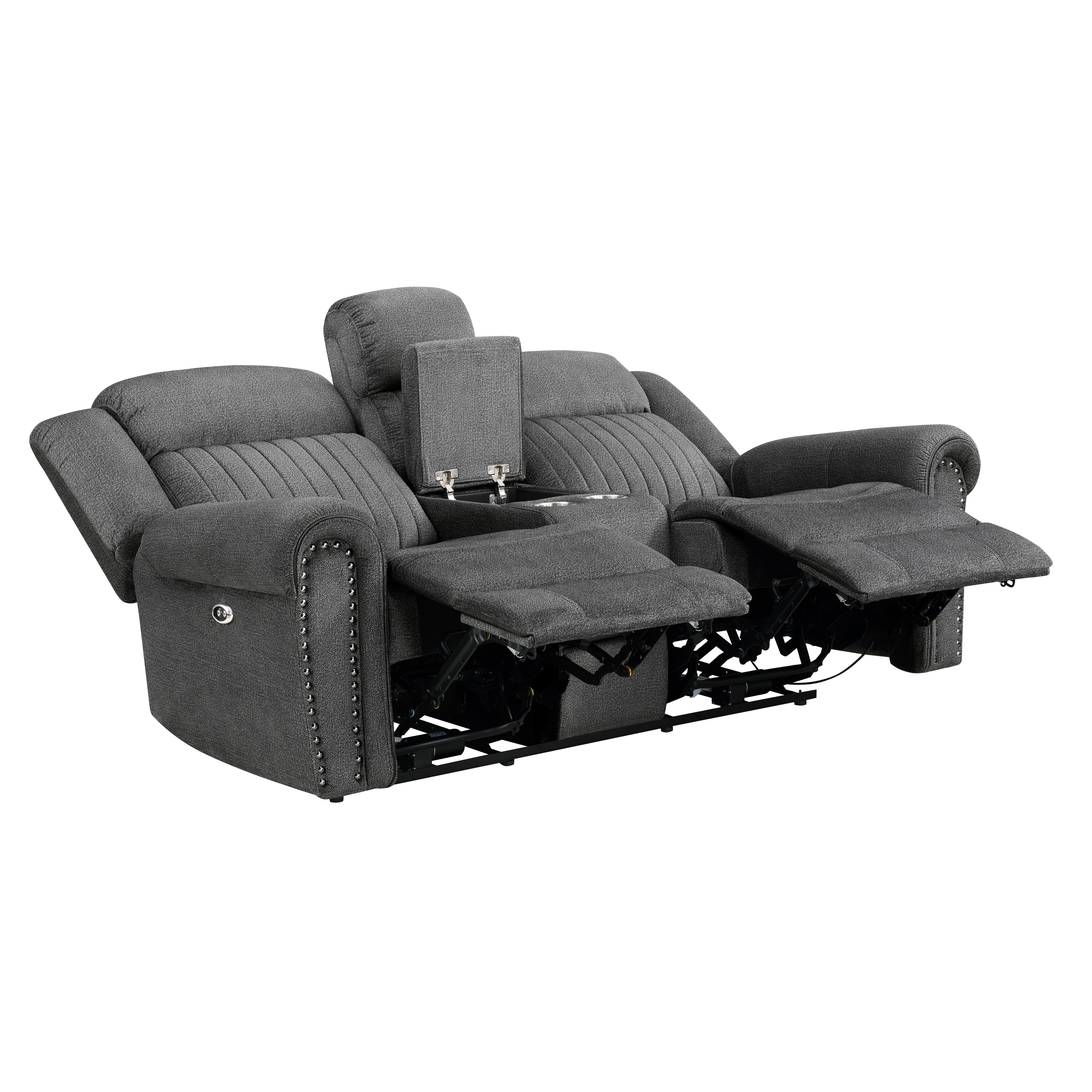 9204CC*2PW 2pc Set: Sofa, Love (Power) - 9204CC*2PW - Bien Home Furniture & Electronics