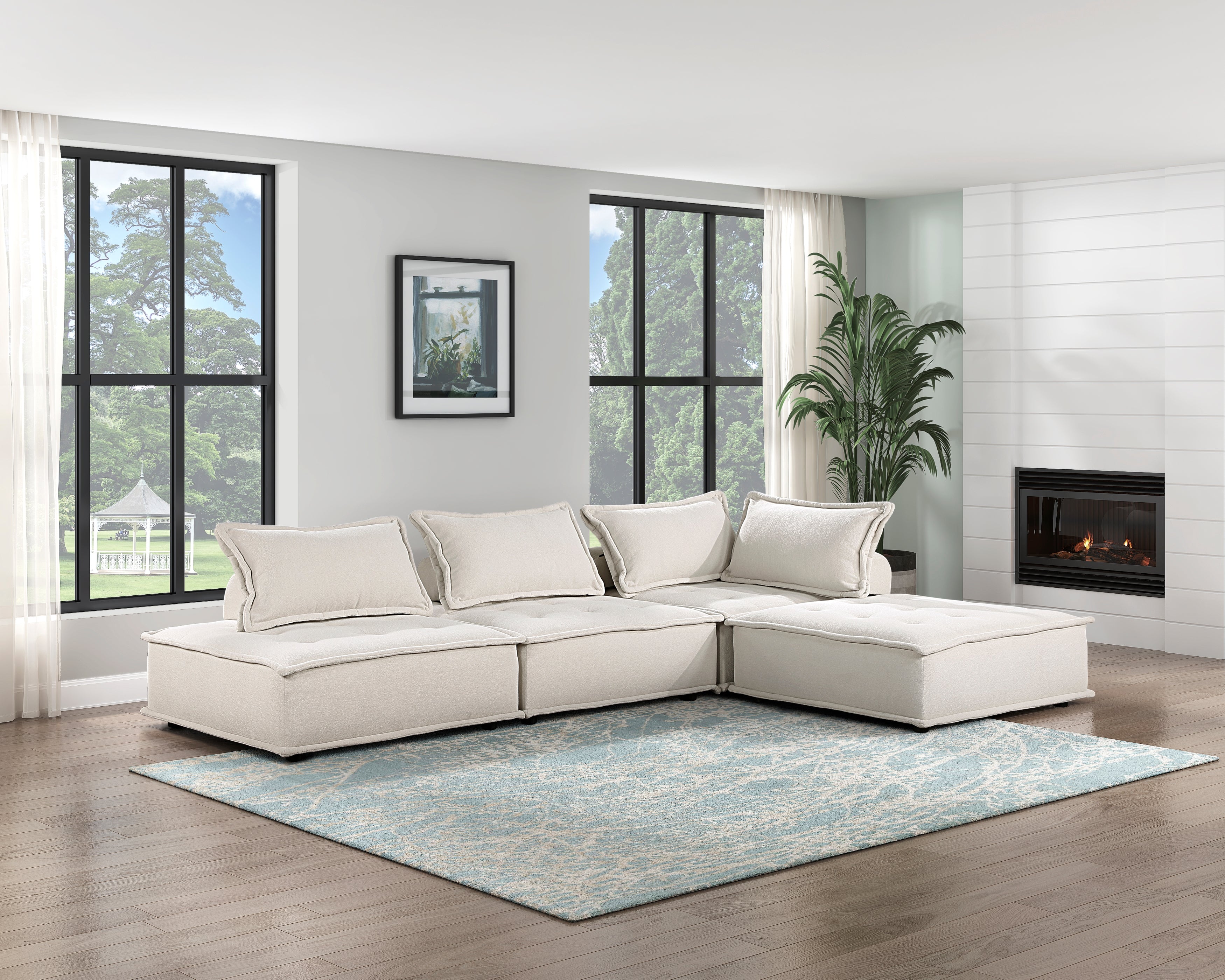 9237BE-1 Modular Accent Chair - 9237BE-1 - Bien Home Furniture & Electronics