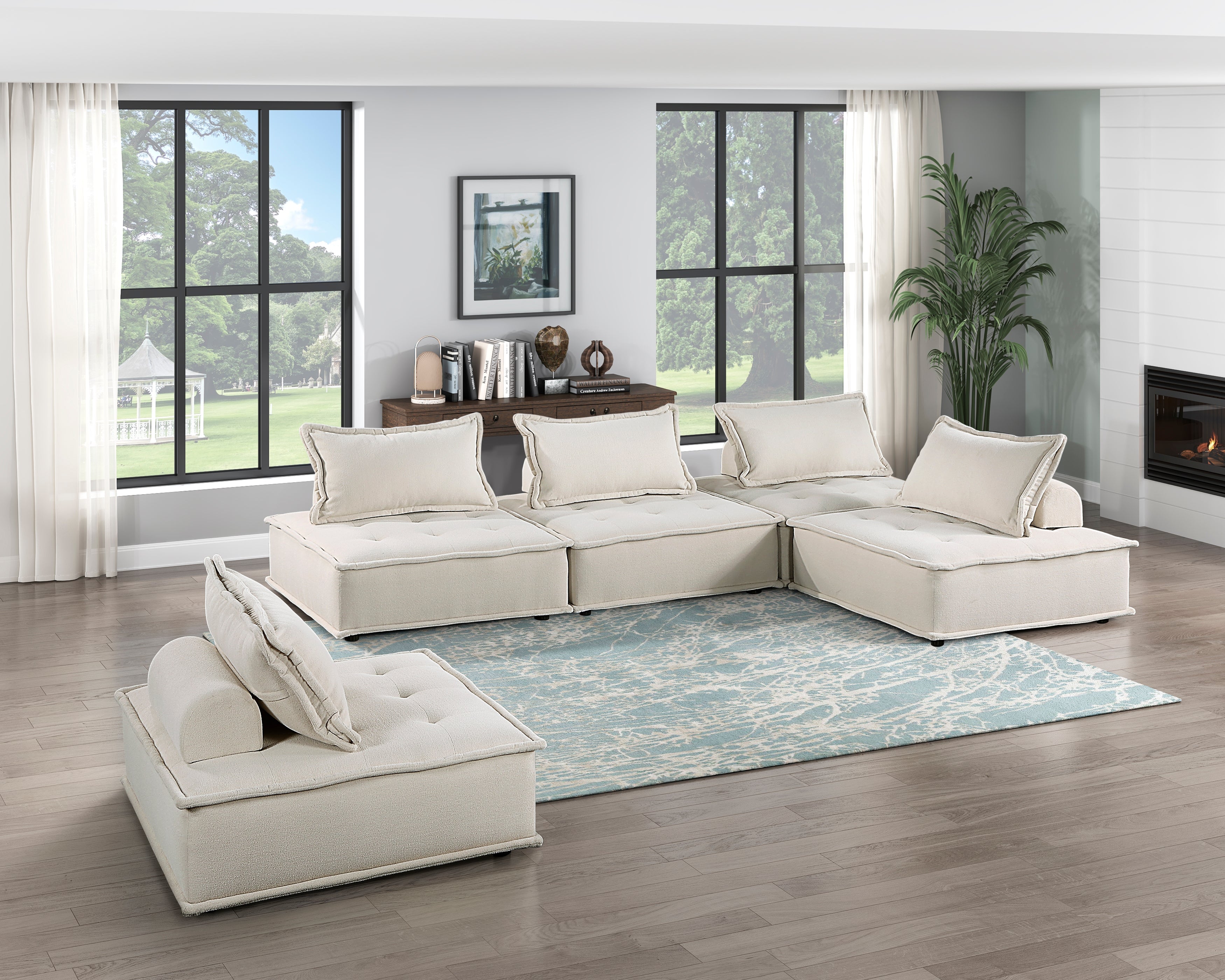 9237BE-1 Modular Accent Chair - 9237BE-1 - Bien Home Furniture & Electronics