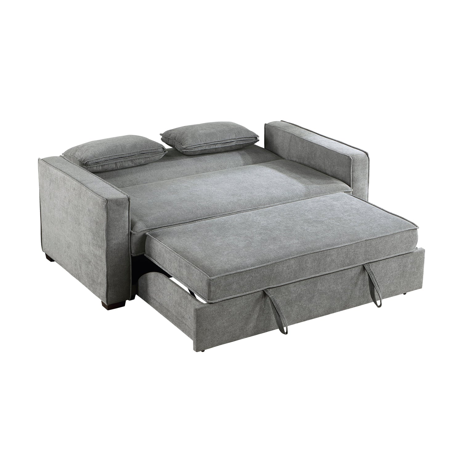 9238GY-3CL Convertible Studio Sofa with Pull-out Bed - 9238GY-3CL - Bien Home Furniture & Electronics
