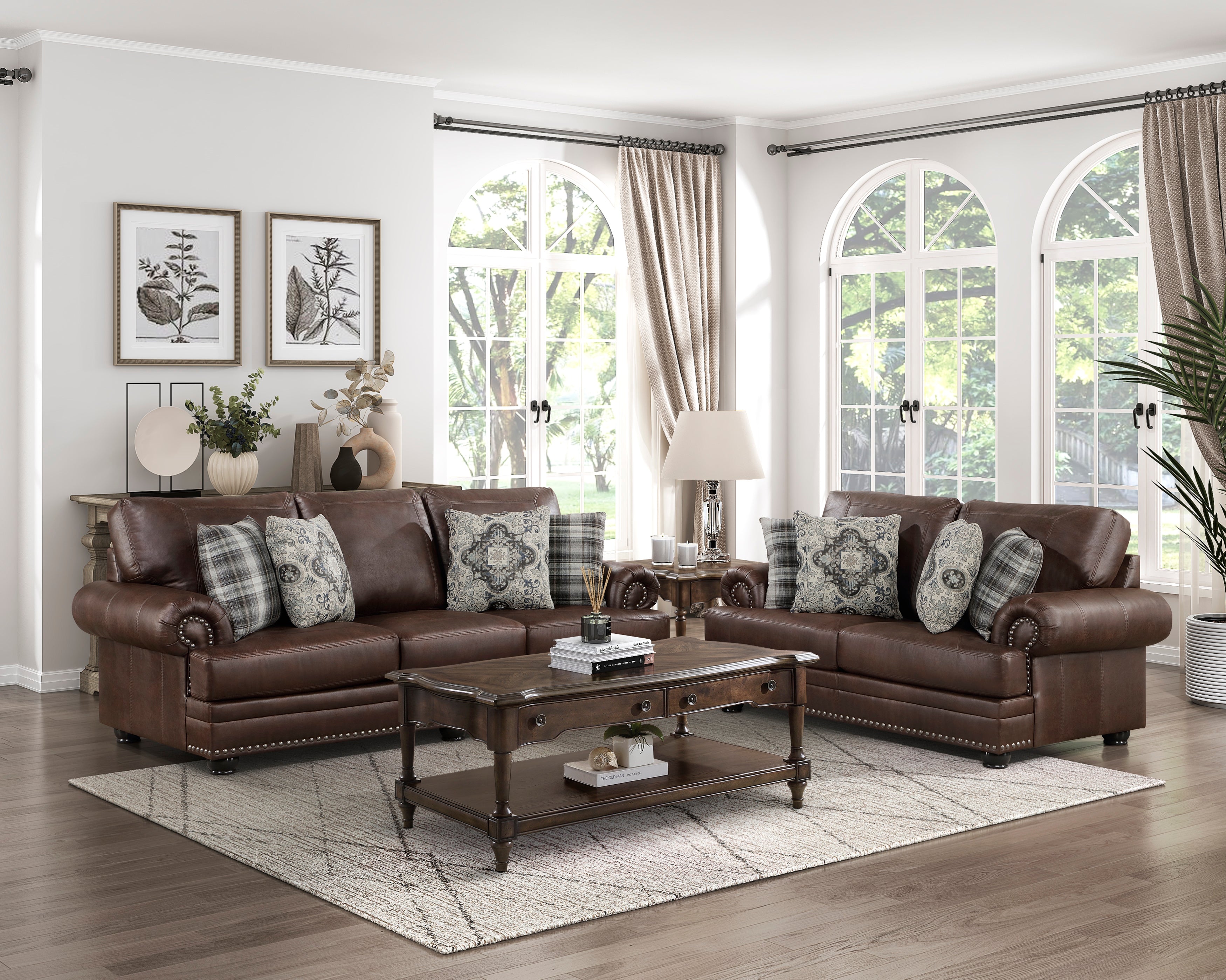 9260DB-2 Love Seat - 9260DB-2 - Bien Home Furniture & Electronics