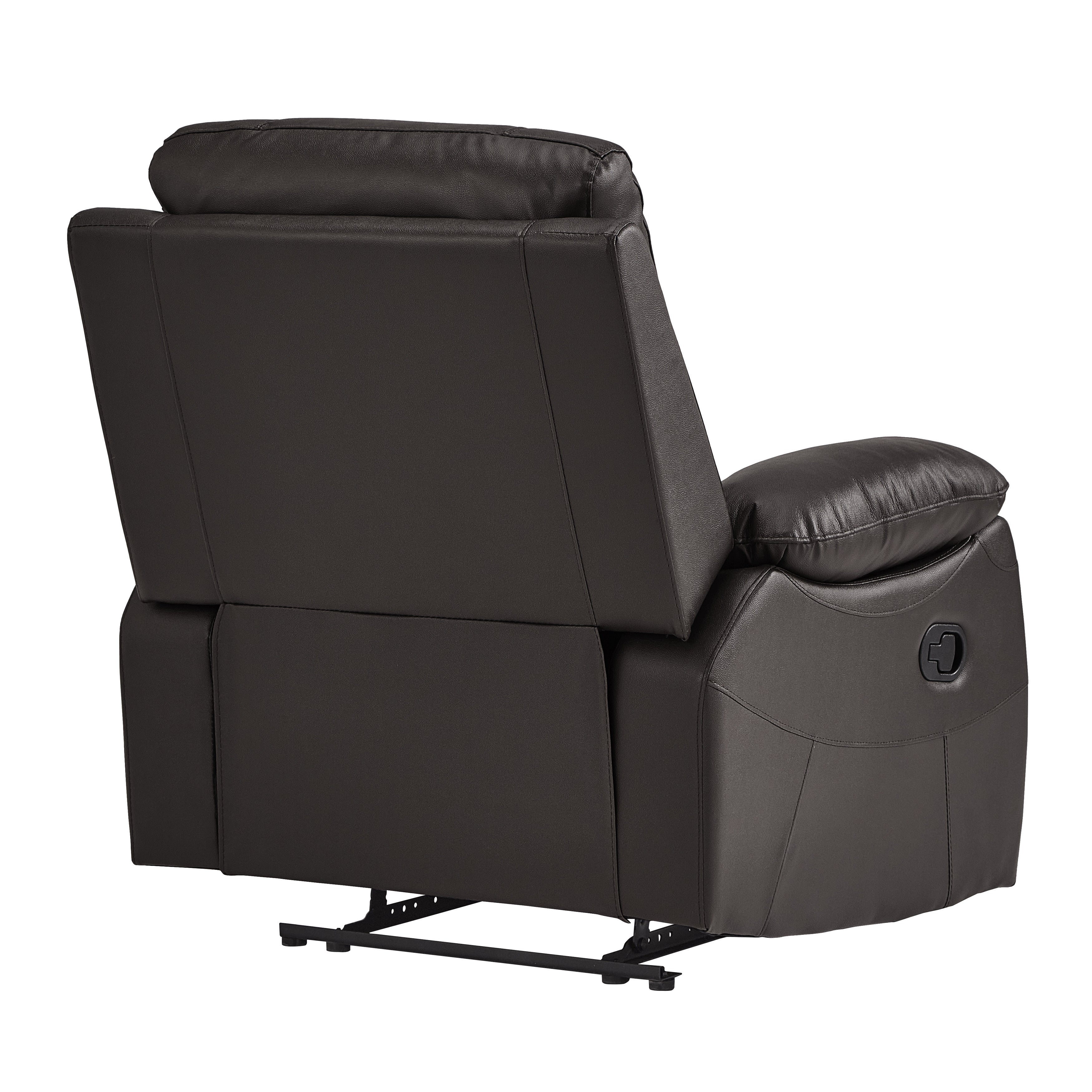 9368BRW-1 Reclining Chair - 9368BRW-1 - Bien Home Furniture & Electronics