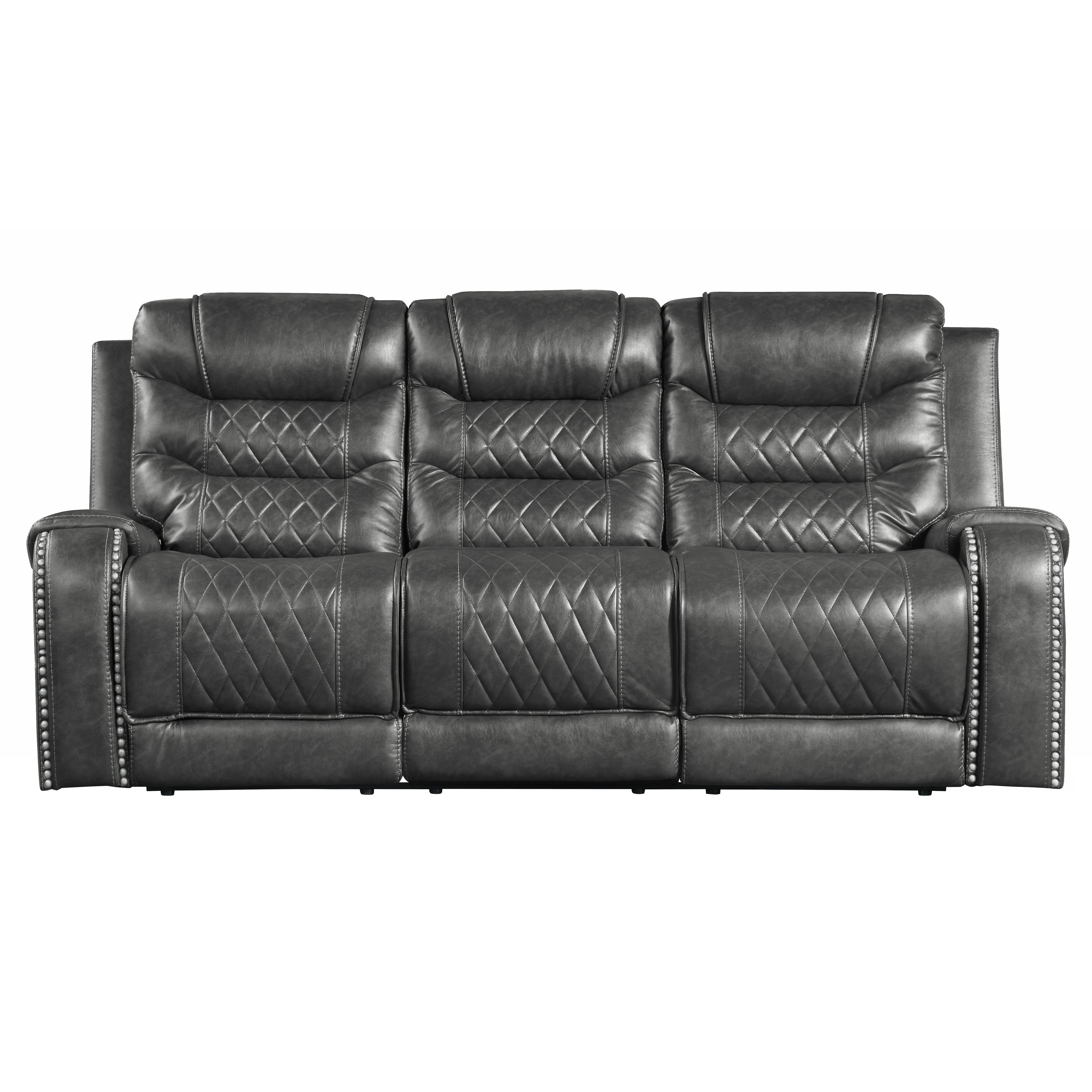 9405GY*2 2pc Set: Sofa, Love - 9405GY*2 - Bien Home Furniture & Electronics