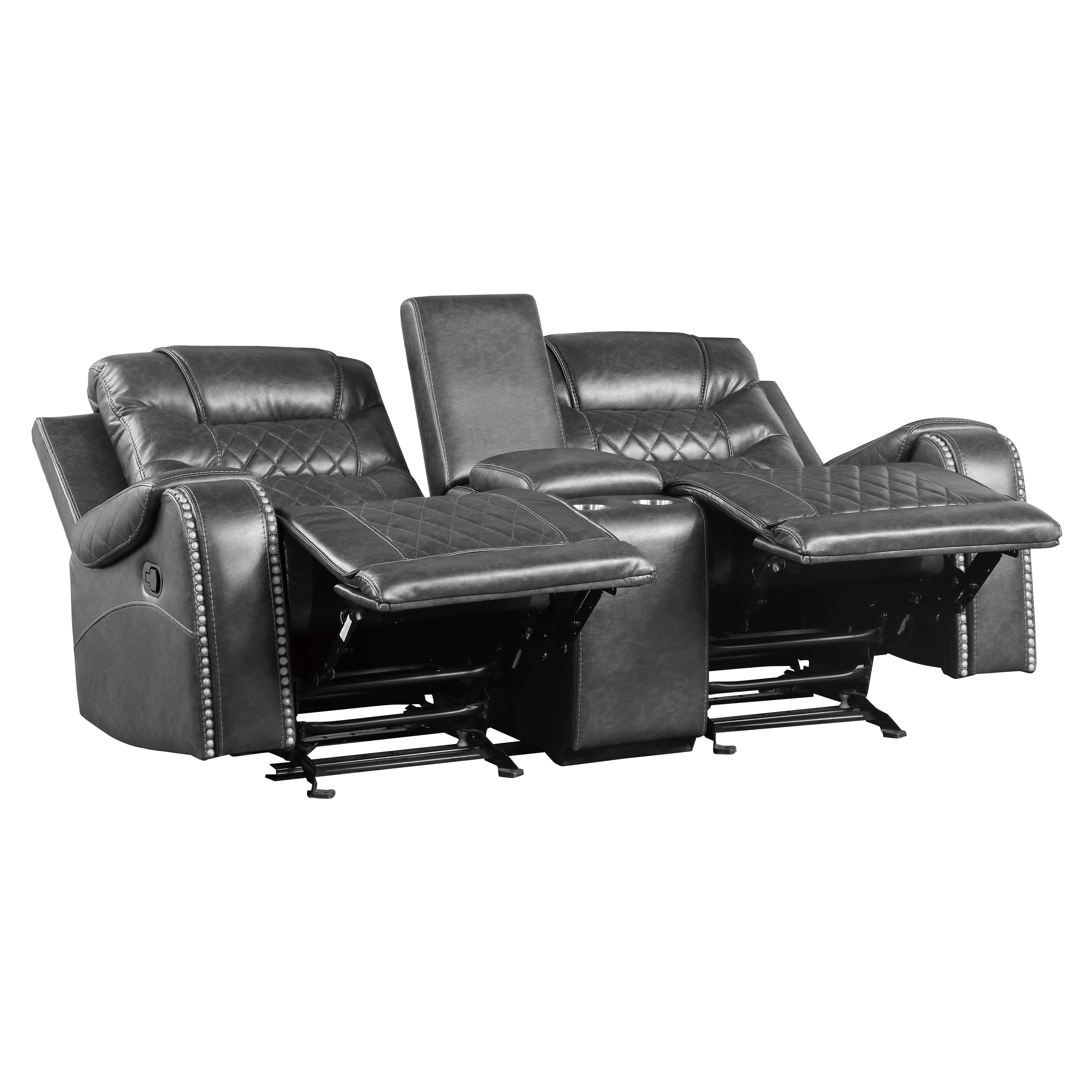 9405GY*2 2pc Set: Sofa, Love - 9405GY*2 - Bien Home Furniture & Electronics