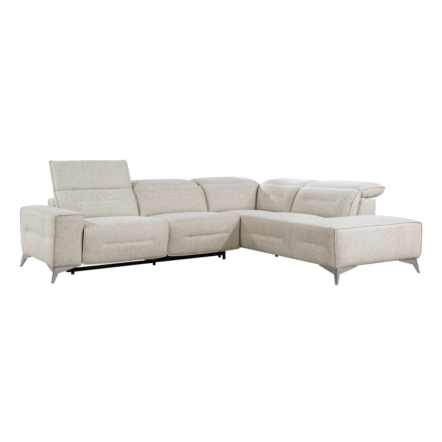 9414*SCPW (2)2-Piece Power Reclining Sectional with Right Chaise - 9414*SCPW - Bien Home Furniture & Electronics