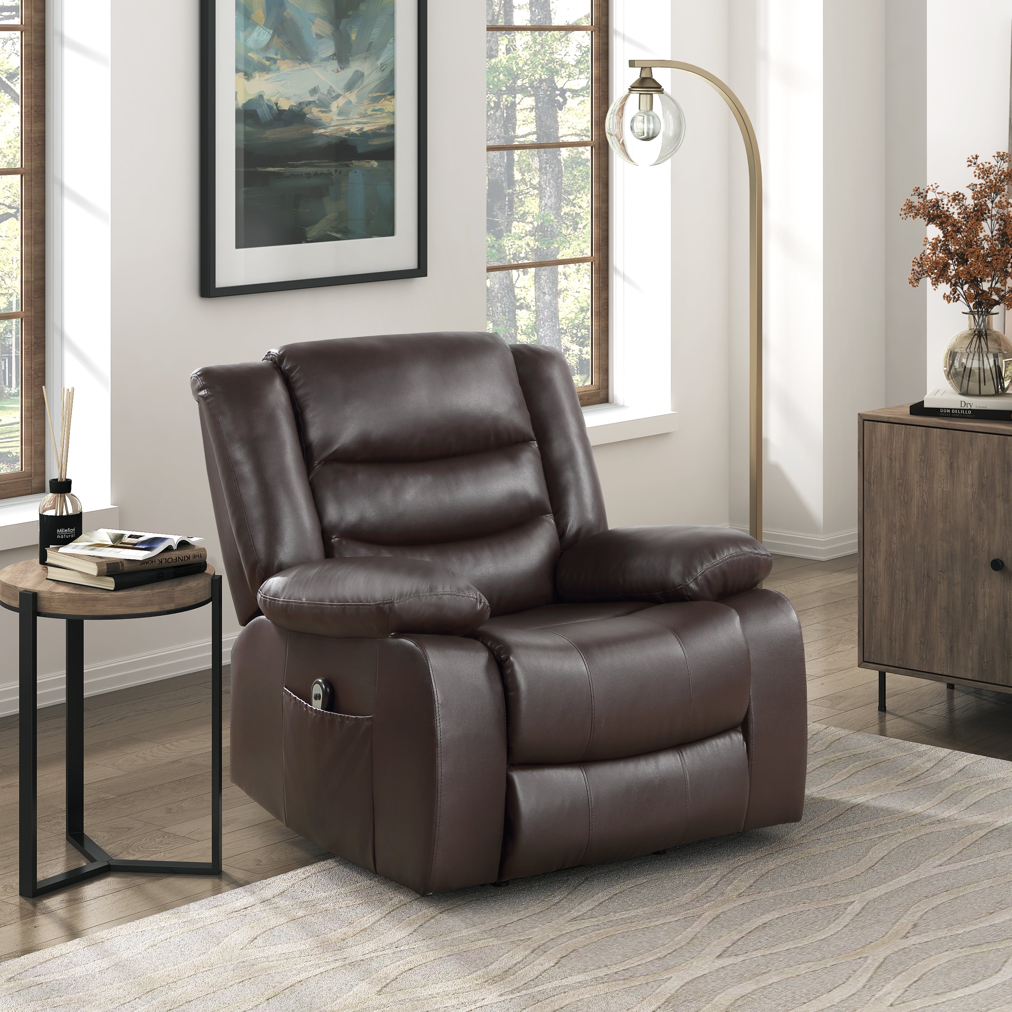 9423DBR-1LT Power Lift Chair - 9423DBR-1LT - Bien Home Furniture & Electronics