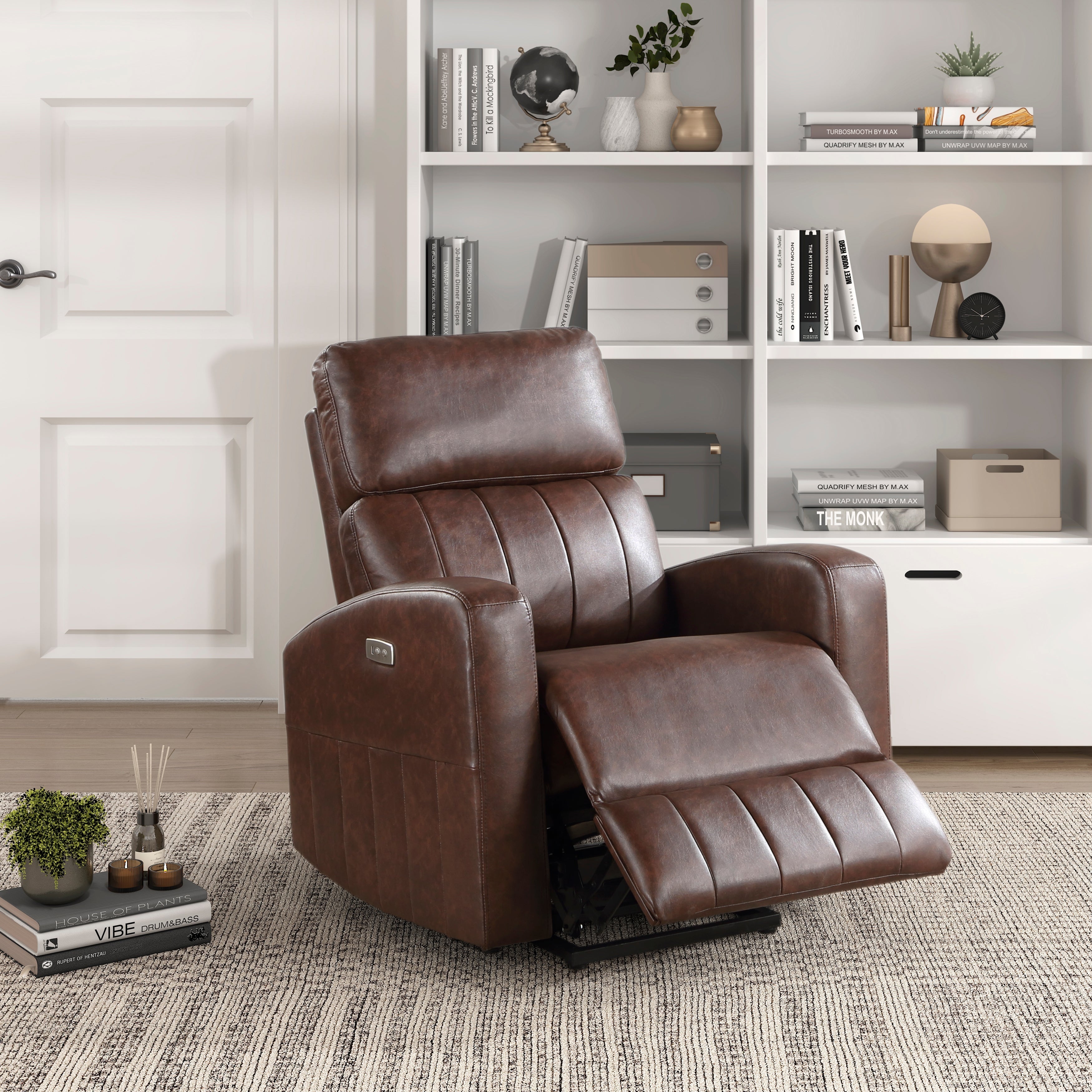 9424BR-1LT Power Lift Chair - 9424BR-1LT - Bien Home Furniture & Electronics