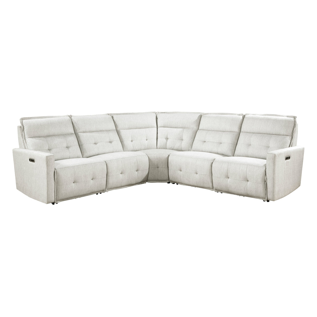 9444HMP*5SCPWH (5)5-Piece Modular Power Reclining Sectional with Power Headrests - 9444HMP*5SCPWH - Bien Home Furniture & Electronics