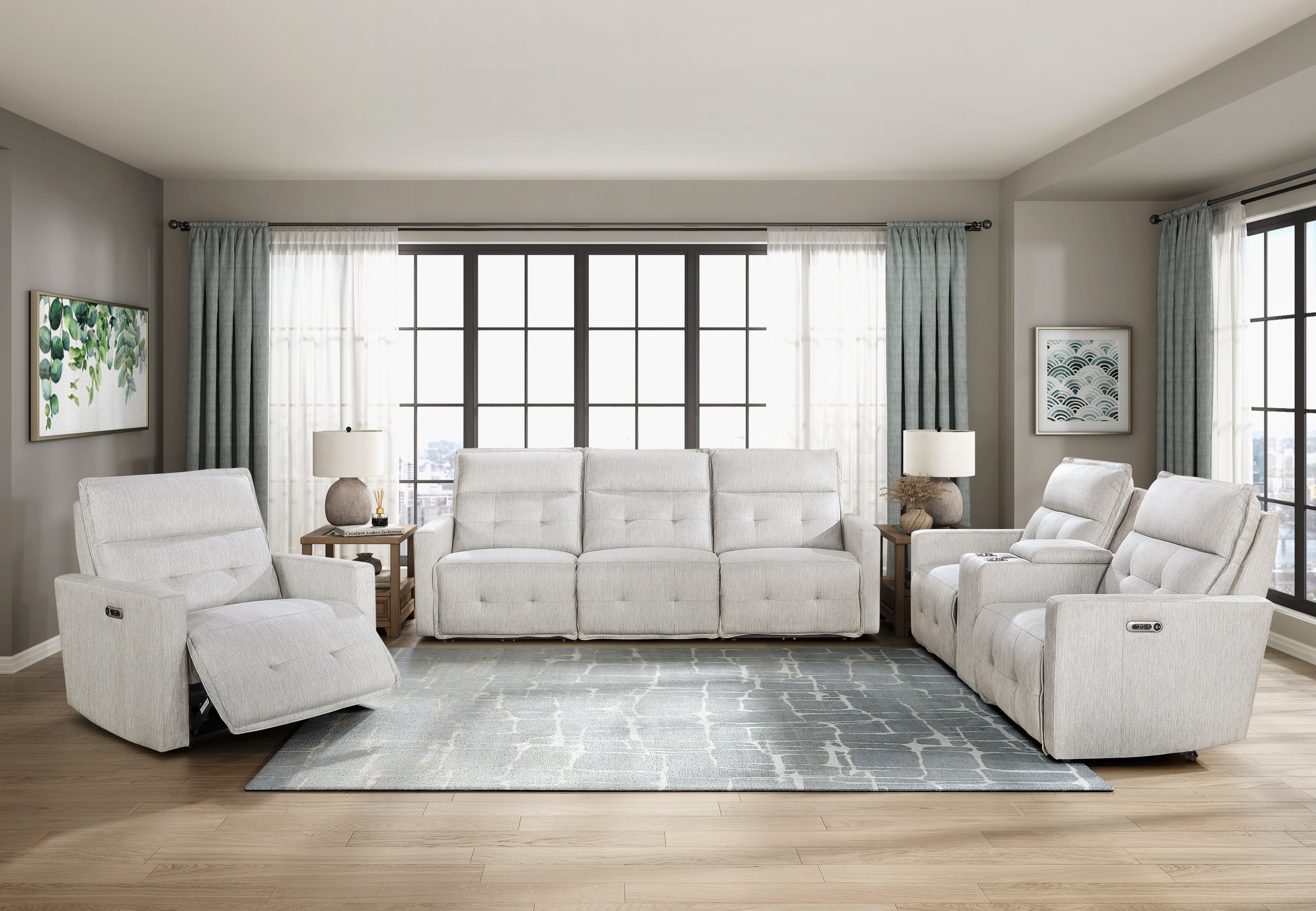 9444HMP-LRPWH (1/6)Power Left Side Reclining Chair with Power Headrest - 9444HMP-LRPWH - Bien Home Furniture & Electronics