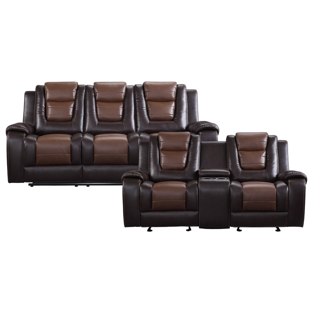 9470BR*2 2pc Set: Sofa, Love - 9470BR*2 - Bien Home Furniture & Electronics