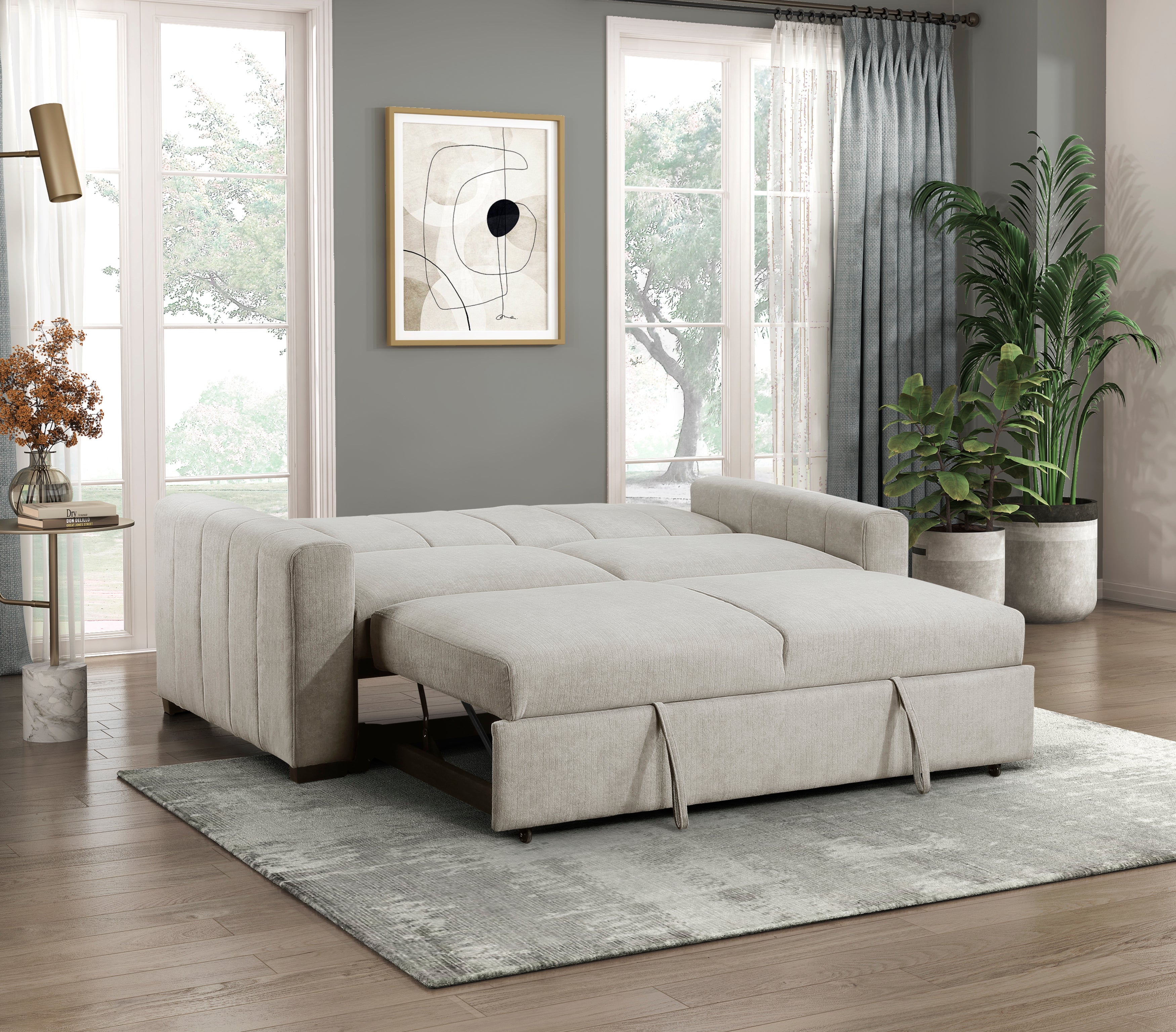 9622LG-3CL* (2)Convertible Sofa with Pull-out Bed - 9622LG-3CL* - Bien Home Furniture & Electronics
