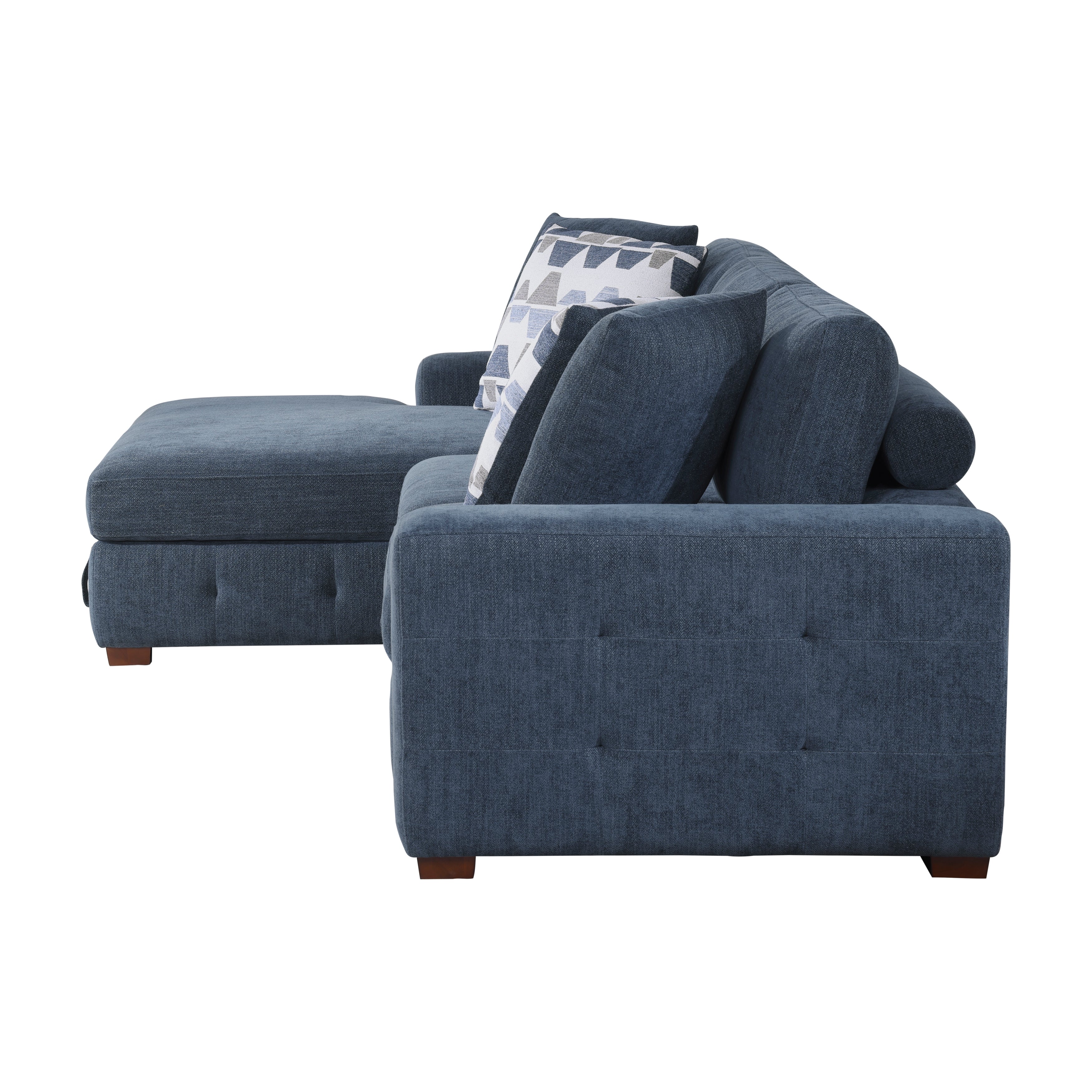 9624BU*2LC2R (2)2-Piece Sectional with Left Chaise - 9624BU*2LC2R - Bien Home Furniture & Electronics