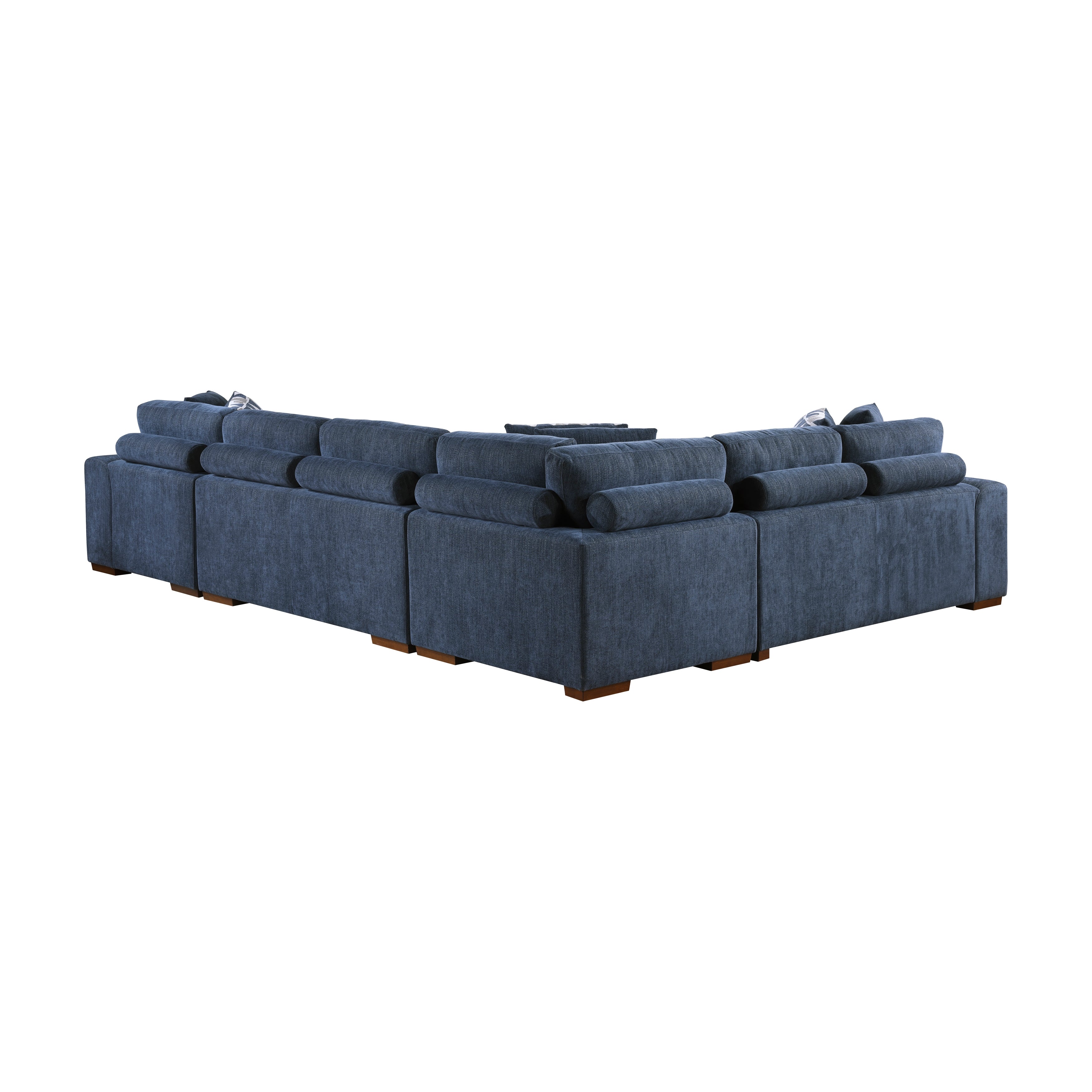9624BU*42LRC (4)4-Piece Sectional with Right Chaise - 9624BU*42LRC - Bien Home Furniture & Electronics