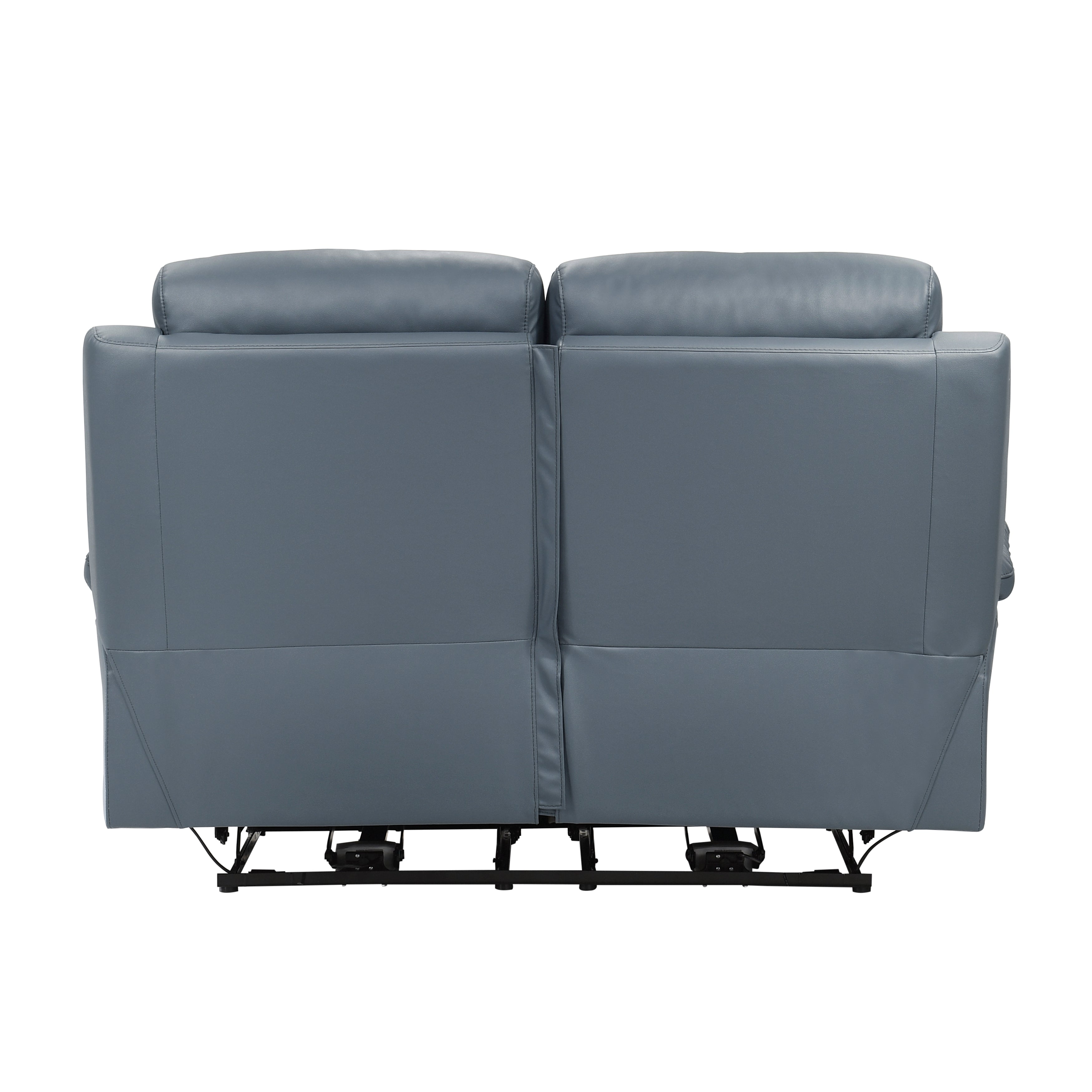 9628BUE-2PW Power Double Reclining Love Seat - 9628BUE-2PW - Bien Home Furniture & Electronics