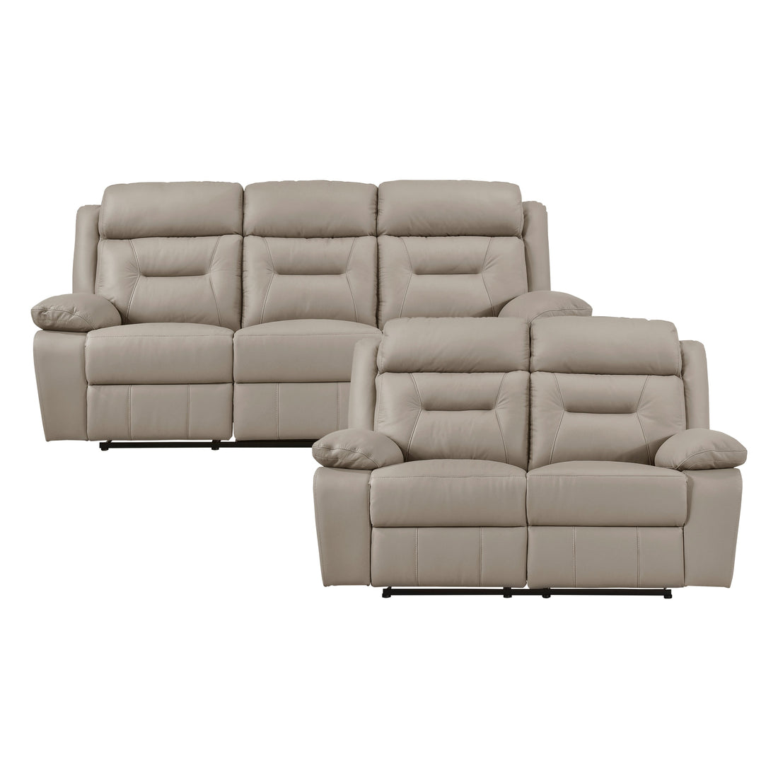 9629LTE*2 2pc Set: Sofa, Love - 9629LTE*2 - Bien Home Furniture & Electronics