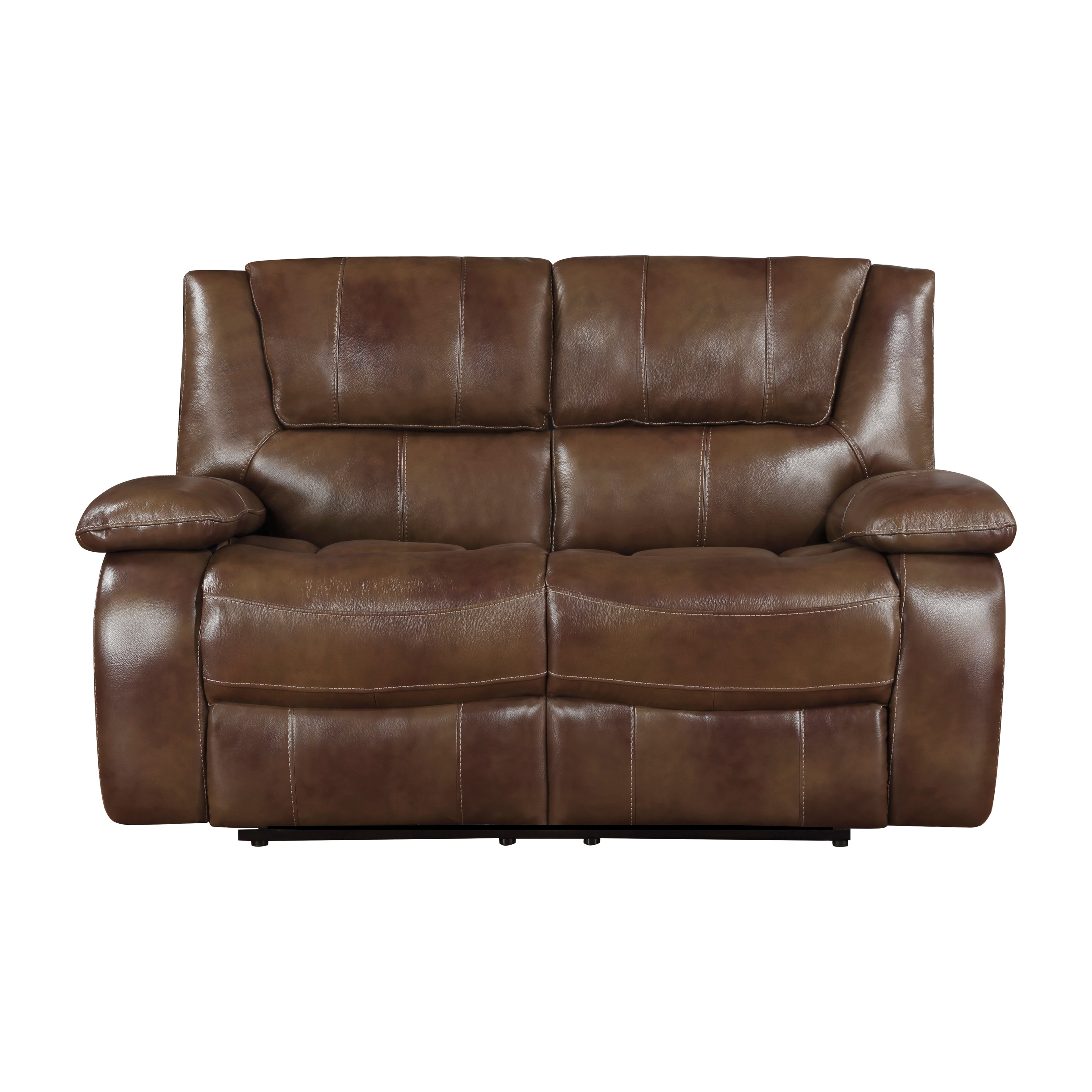 9639BR-2 Double Reclining Love Seat - 9639BR-2 - Bien Home Furniture & Electronics