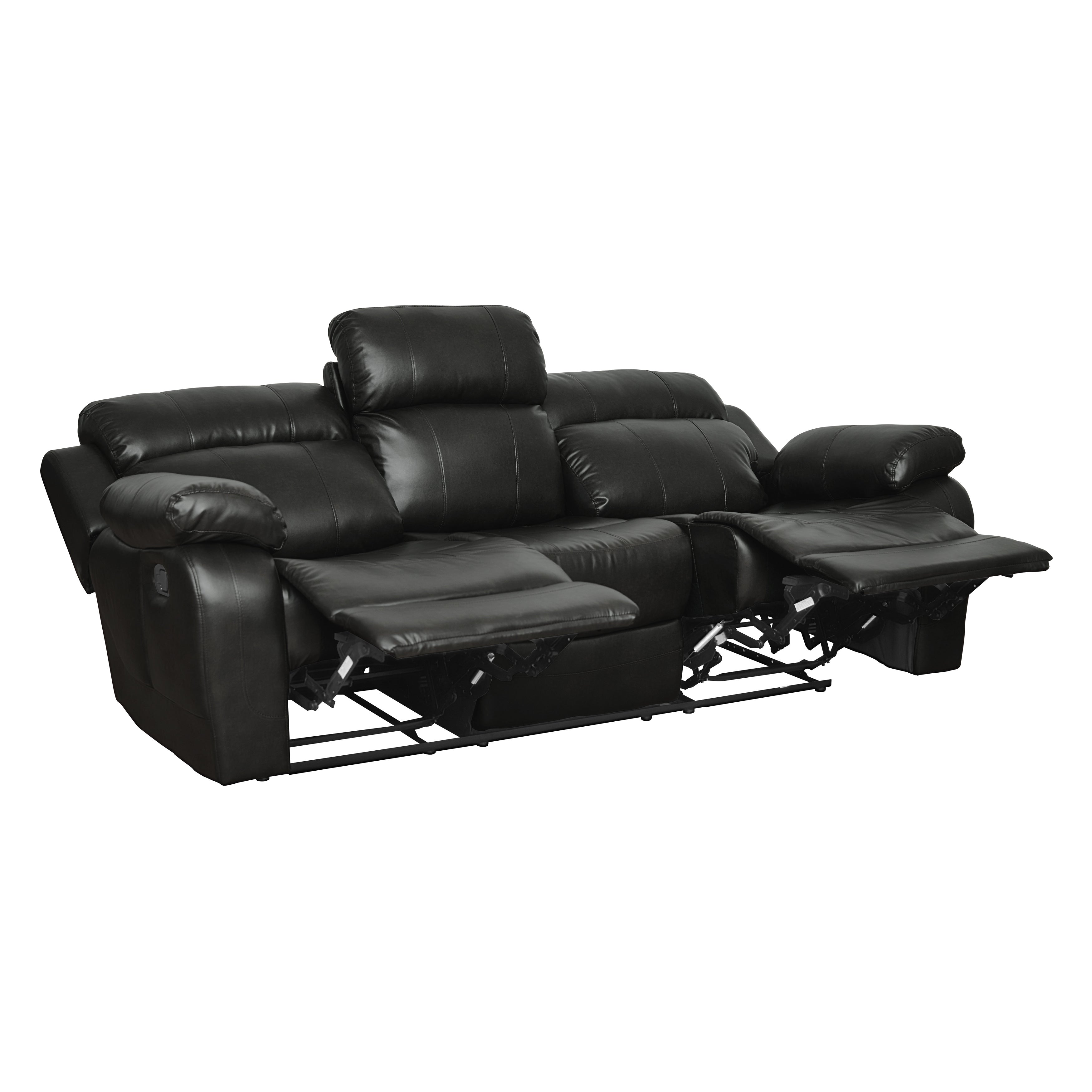 9724BLK*2 2pc Set: Sofa, Love - 9724BLK*2 - Bien Home Furniture & Electronics