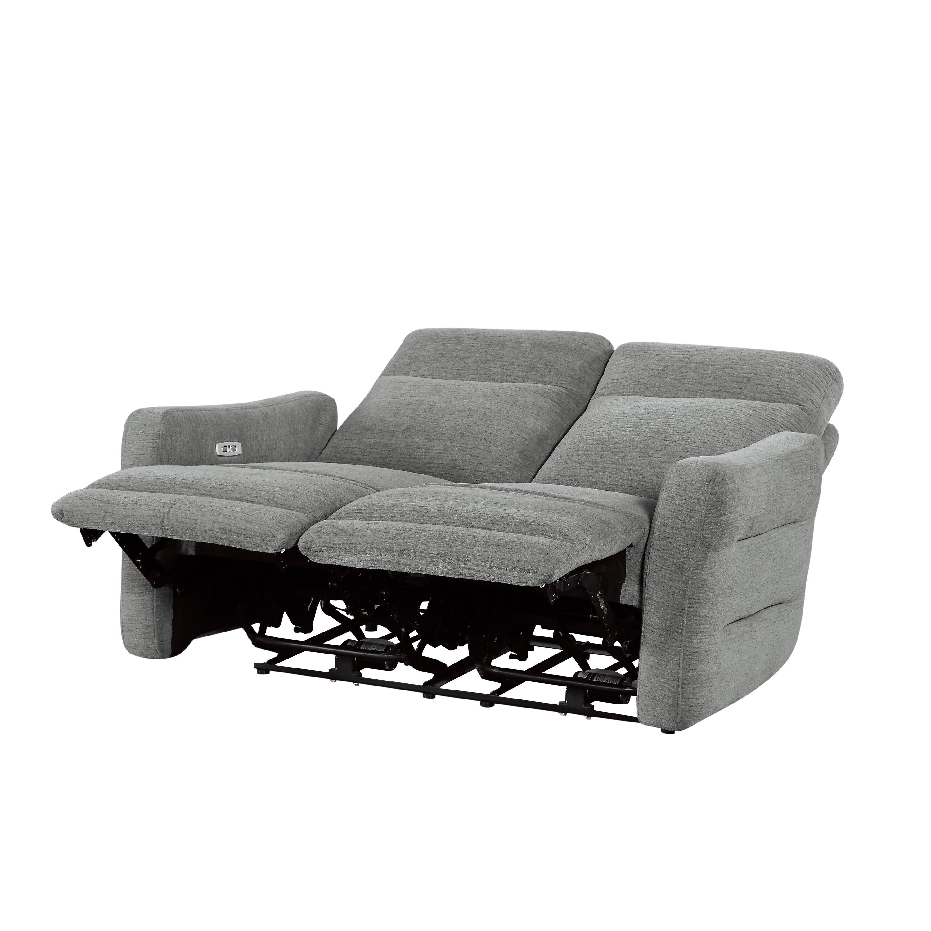 9804DV*2PWH 2pc Set: Sofa, Love (Power) - 9804DV*2PWH - Bien Home Furniture & Electronics