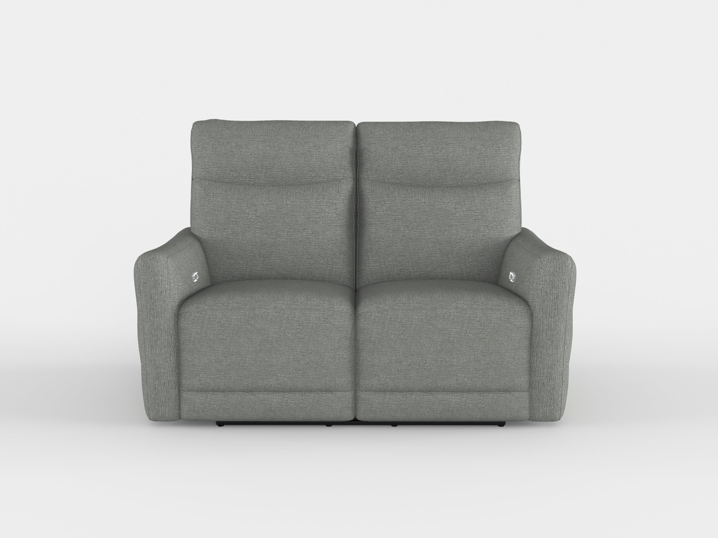 9804DV-2PWH Power Double Lay Flat Reclining Loveseat with Power Headrests and USB Ports - 9804DV-2PWH - Bien Home Furniture & Electronics