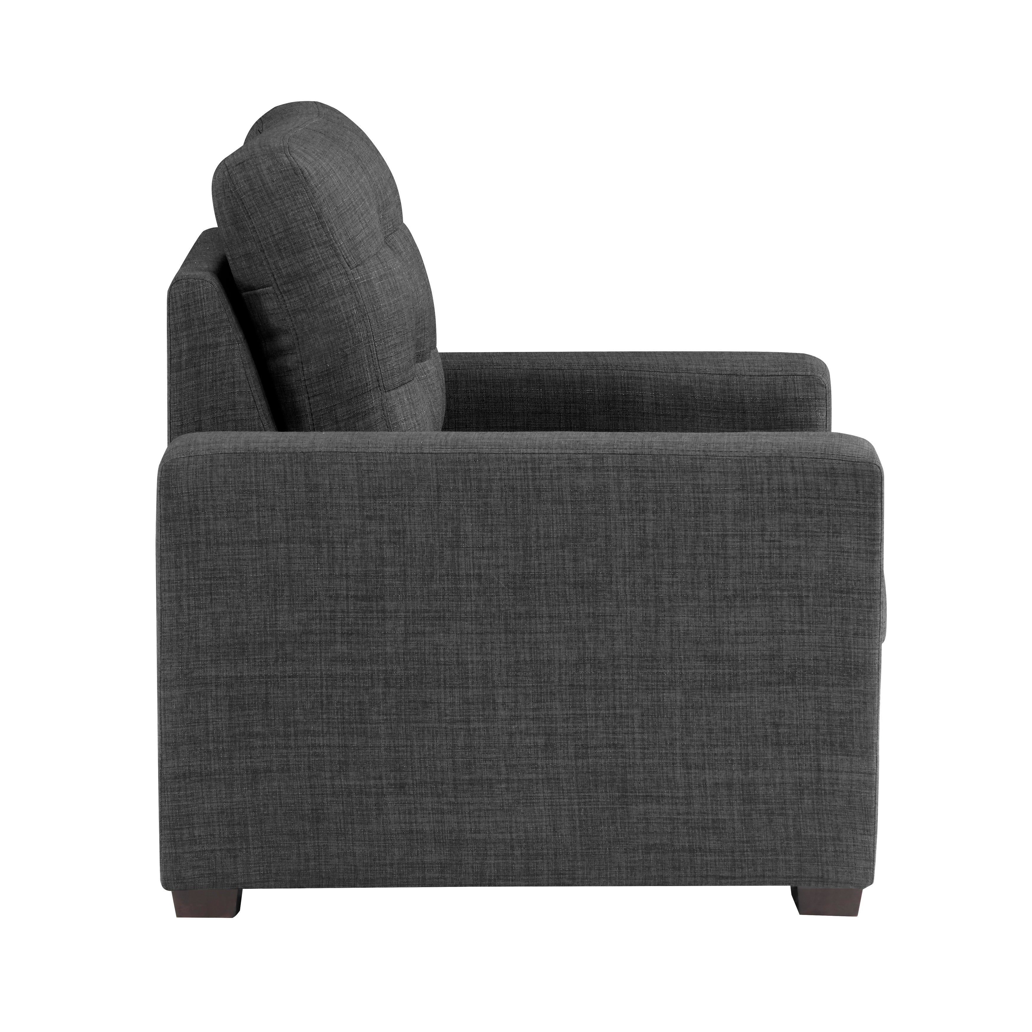 9916DG-1 CHAIR WITH PULL-OUT OTTOMAN - 9916DG-1 - Bien Home Furniture & Electronics