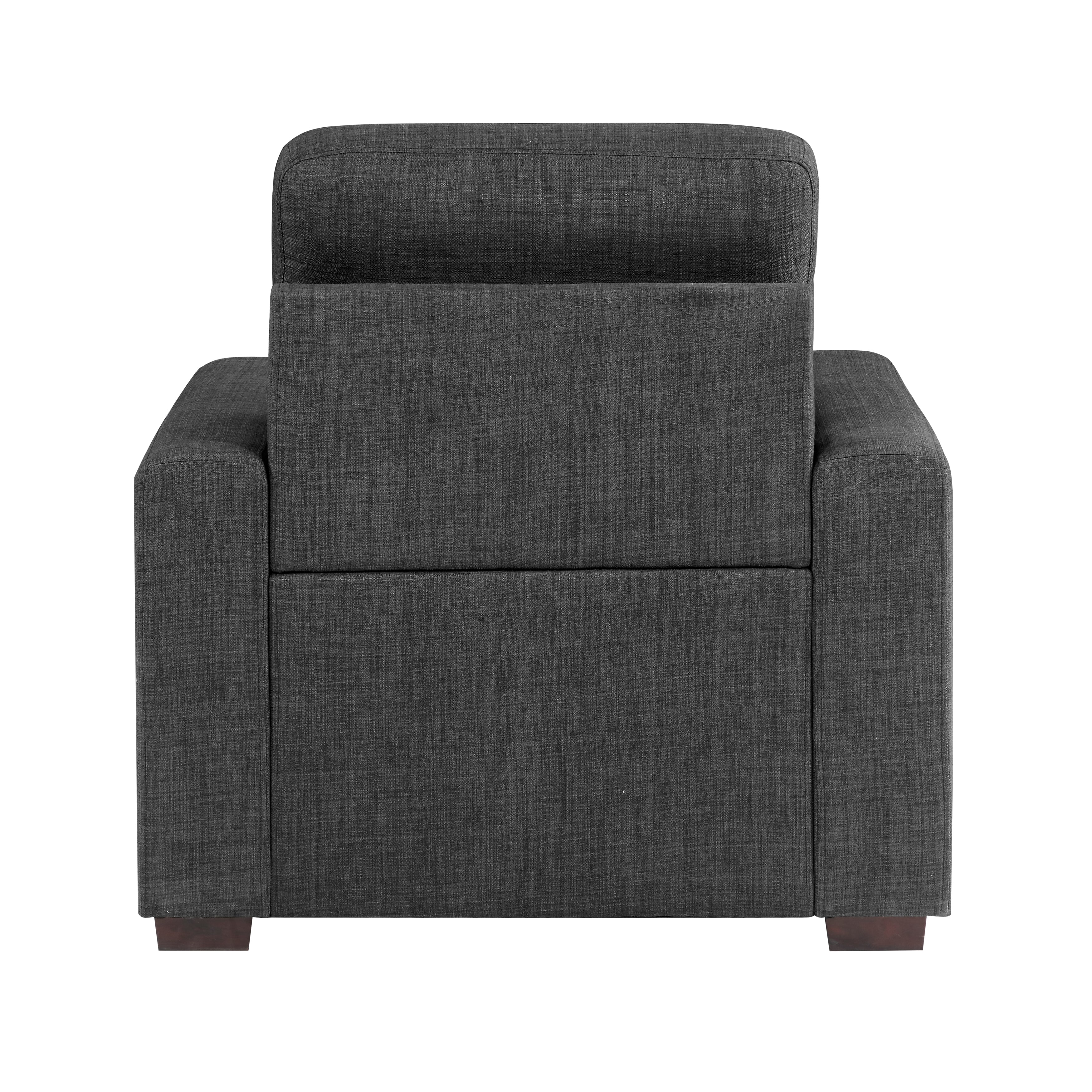 9916DG-1 CHAIR WITH PULL-OUT OTTOMAN - 9916DG-1 - Bien Home Furniture & Electronics