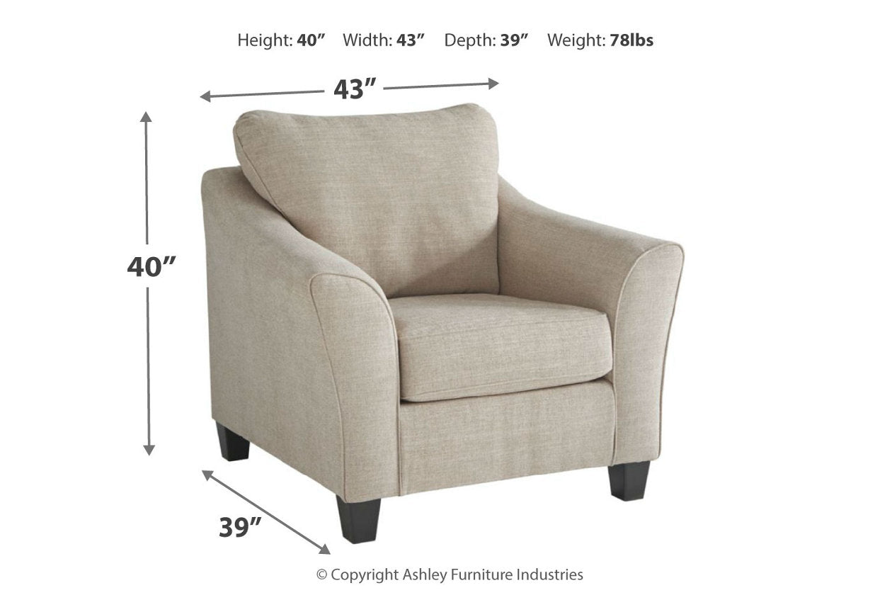 Abney Driftwood Chair - 4970120 - Bien Home Furniture & Electronics