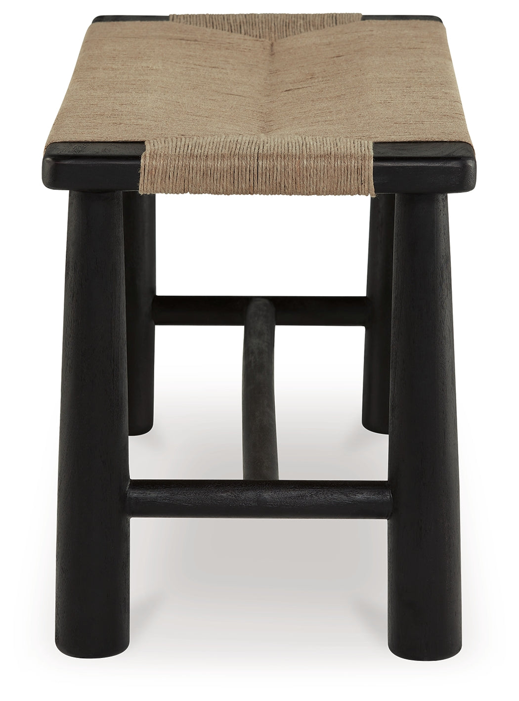 Acerman Black/Natural Accent Bench - A3000684 - Bien Home Furniture & Electronics