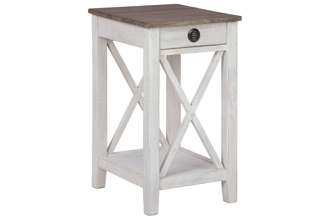 Adalane White/Gray Accent Table - A4000374 - Bien Home Furniture & Electronics