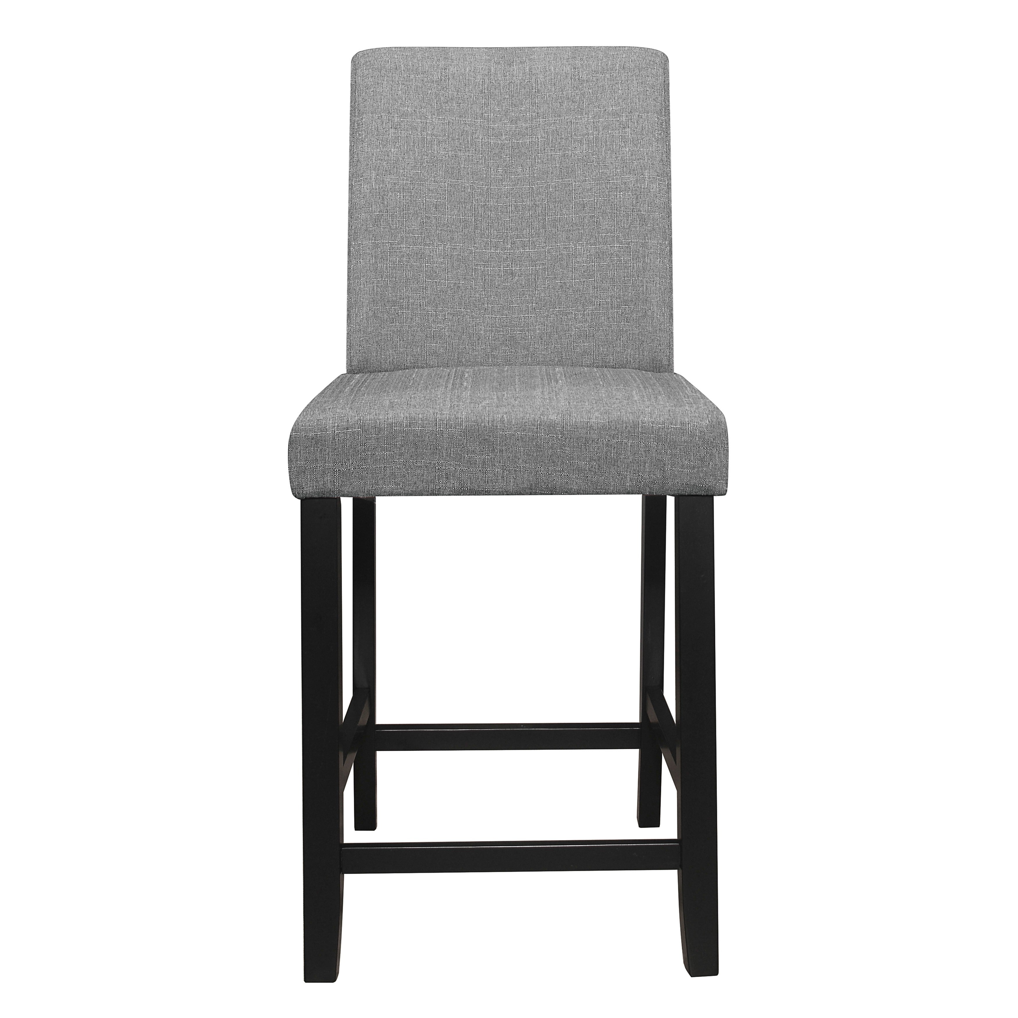 Adina Gray Counter Height Chair, Set of 2 - 5801-24 - Bien Home Furniture & Electronics