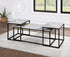 Adola Marble White 3-Piece Coffee Nesting Table Set - 4222SET-WH - Bien Home Furniture & Electronics