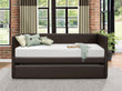 Adra Dark Brown Daybed with Trundle - SET | 4949DBR-A | 4949DBR-B - Bien Home Furniture & Electronics