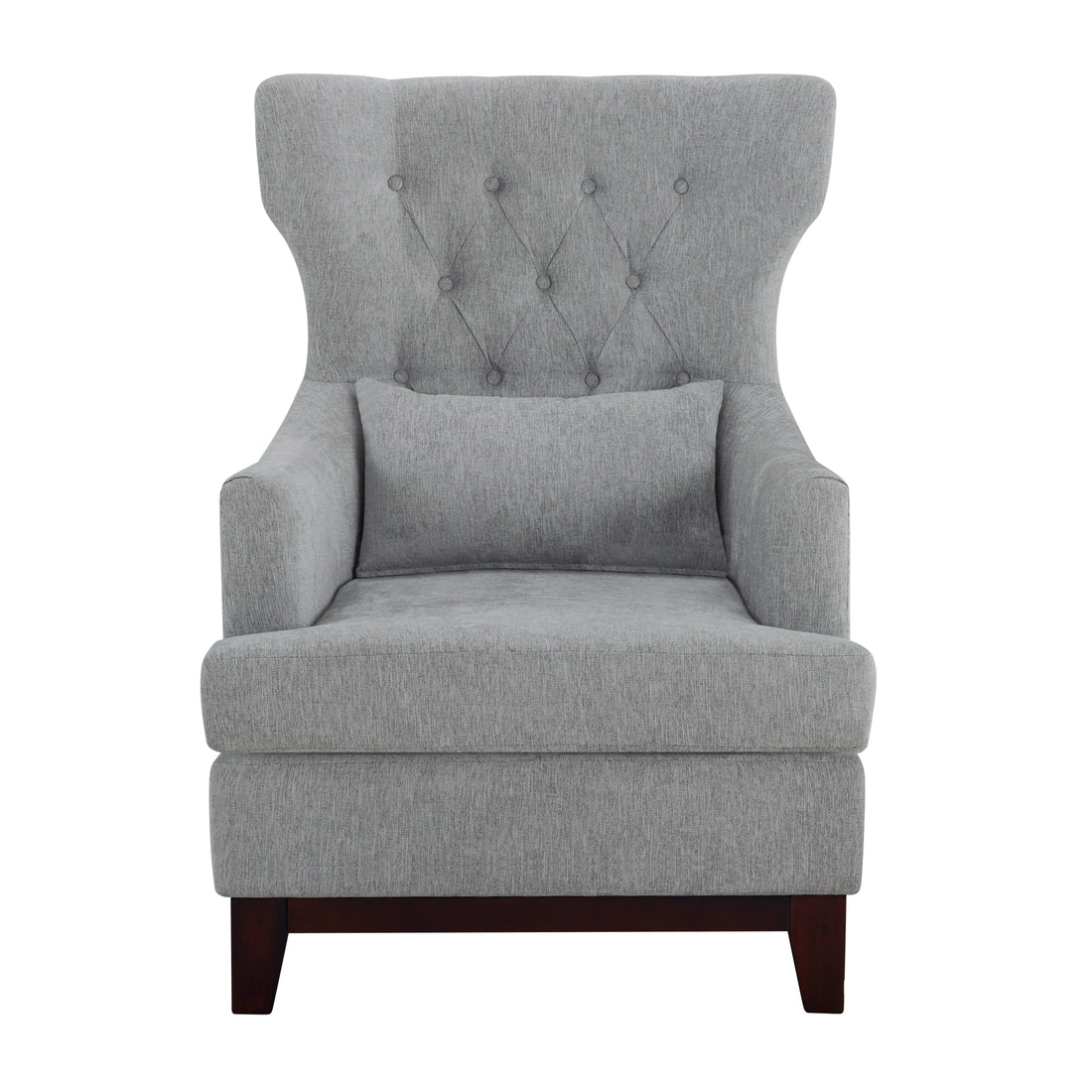 Adriano Light Gray Accent Chair - 1217F5S - Bien Home Furniture &amp; Electronics