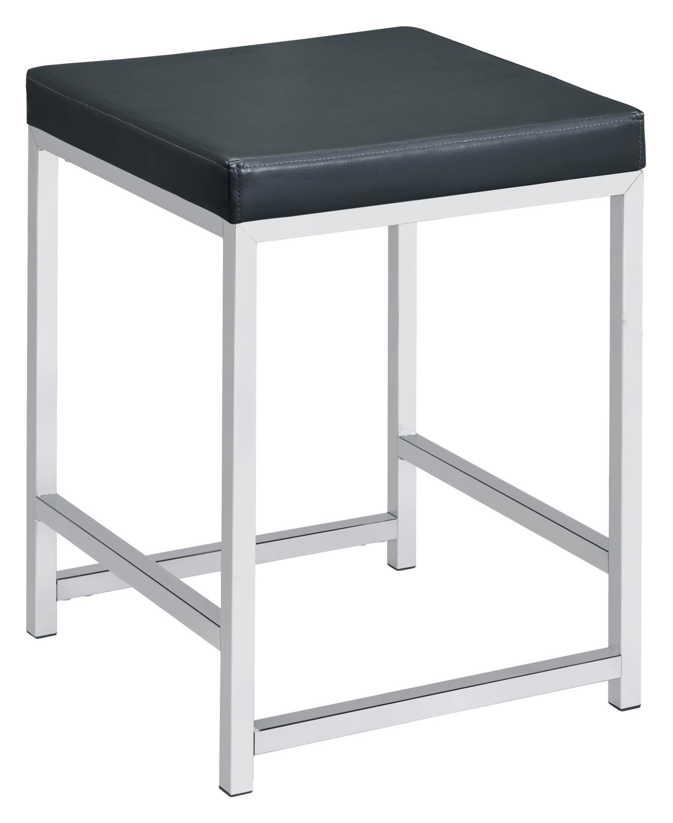 Afshan Square Padded Cushion Upholstered Vanity Stool - 935924 - Bien Home Furniture & Electronics