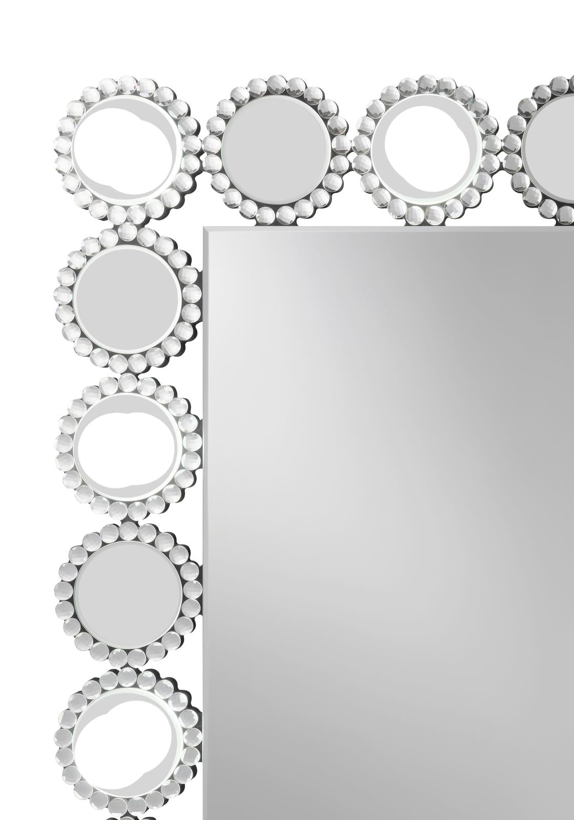 Aghes Rectangular Table Mirror with LED Lighting Mirror - 961624 - Bien Home Furniture & Electronics