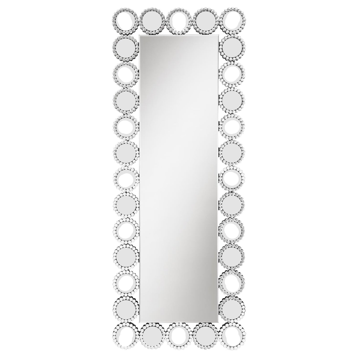 Aghes Rectangular Wall Mirror with LED Lighting Mirror - 961623 - Bien Home Furniture & Electronics