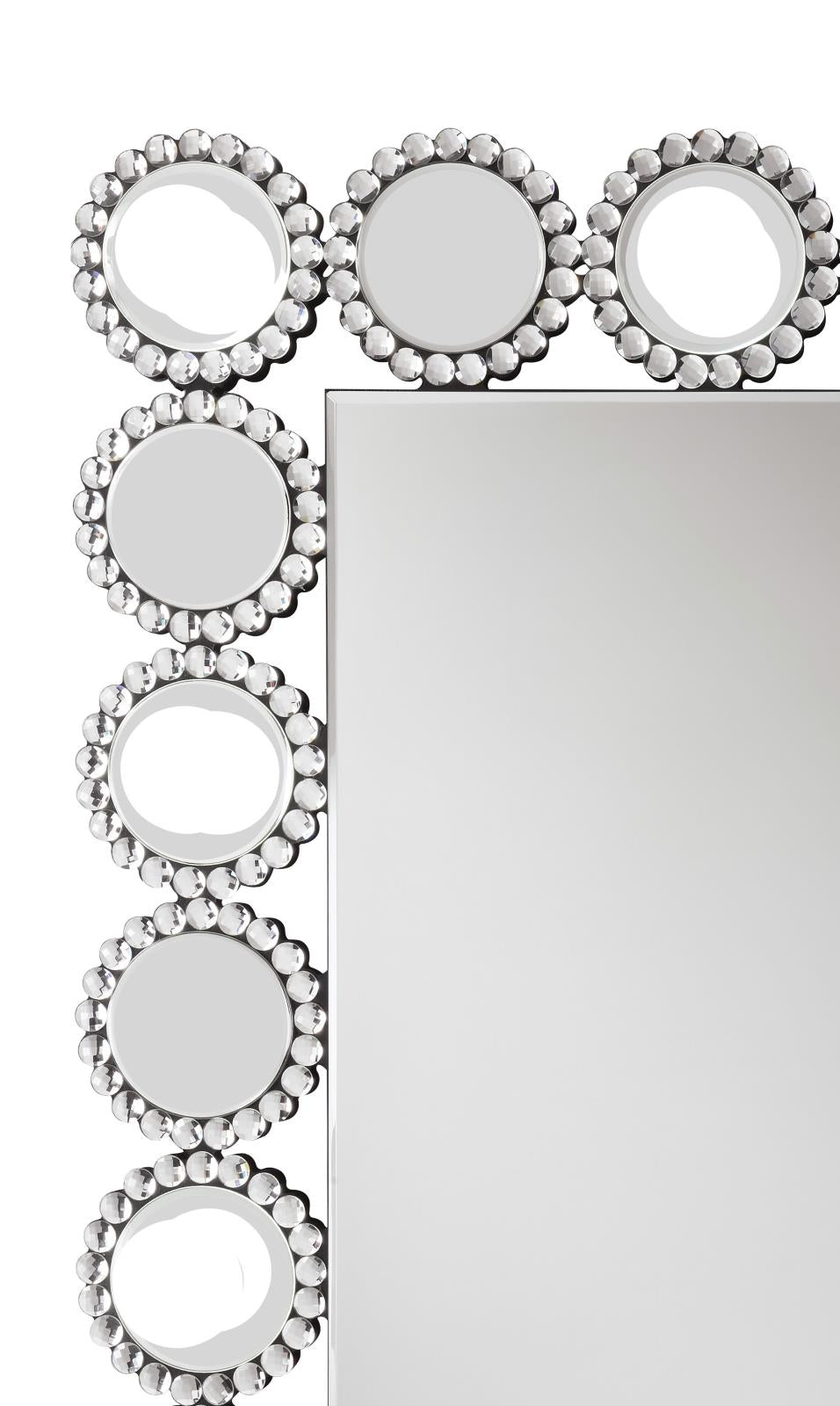 Aghes Rectangular Wall Mirror with LED Lighting Mirror - 961623 - Bien Home Furniture & Electronics