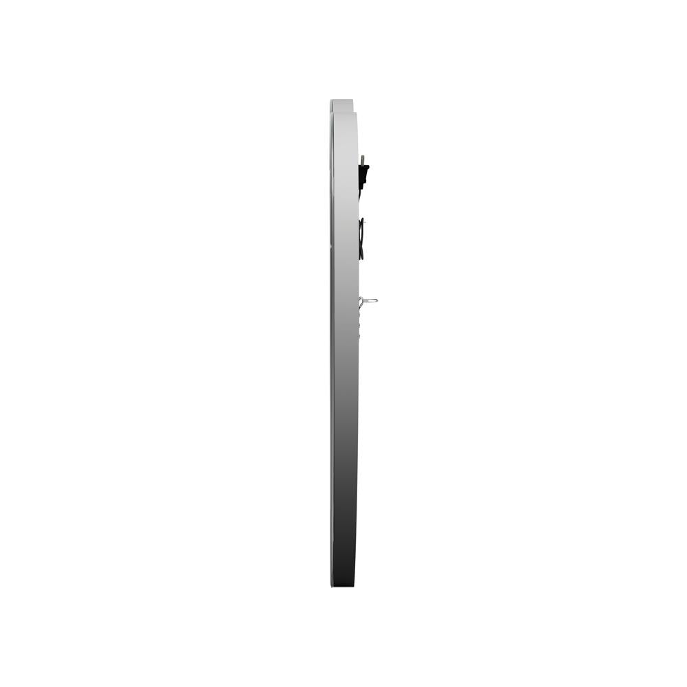 Aiko Silver Heart Shape Wall Mirror - 961535 - Bien Home Furniture & Electronics