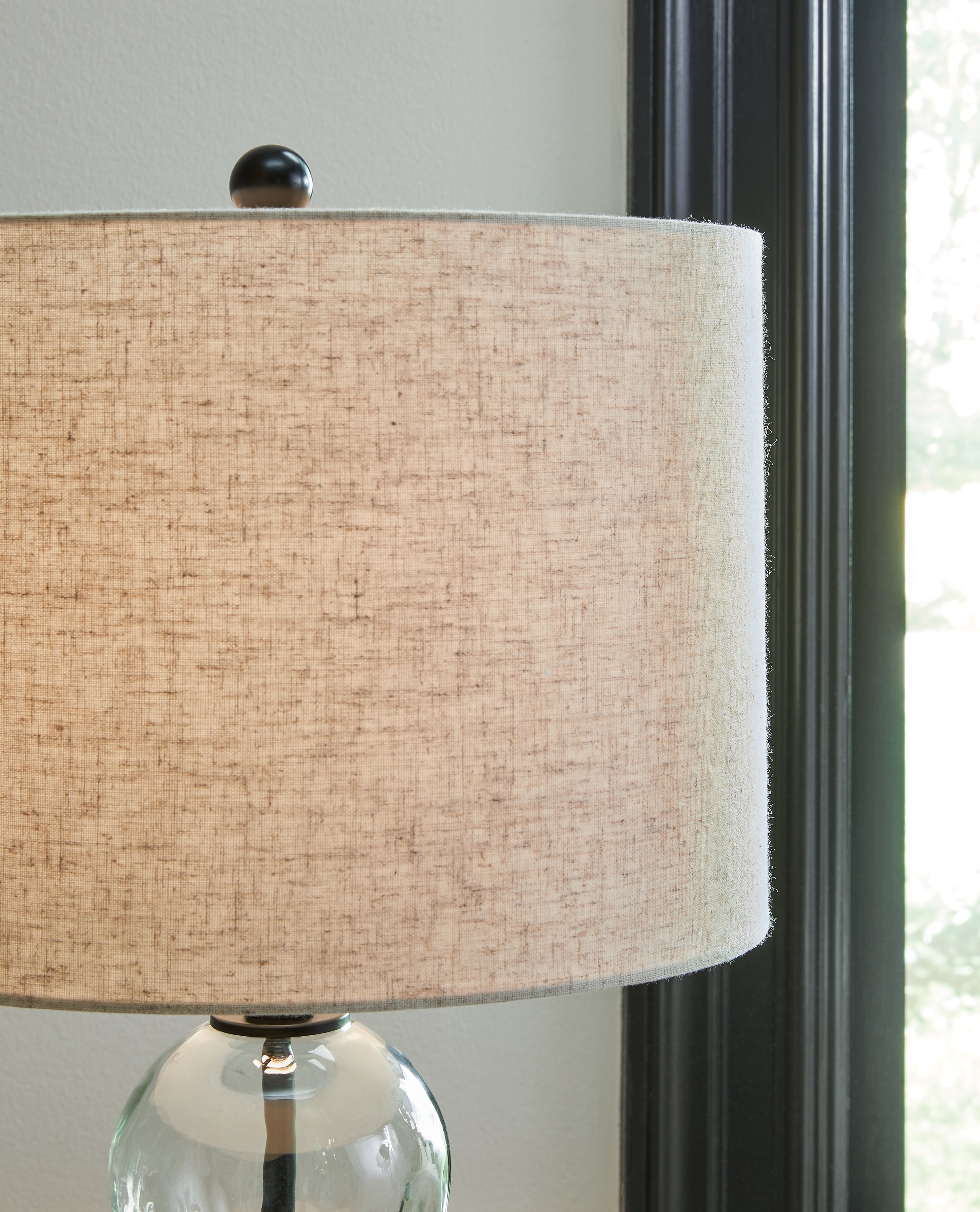 Airbal Clear/Black Table Lamp (Set of 2) - L431604 - Bien Home Furniture & Electronics
