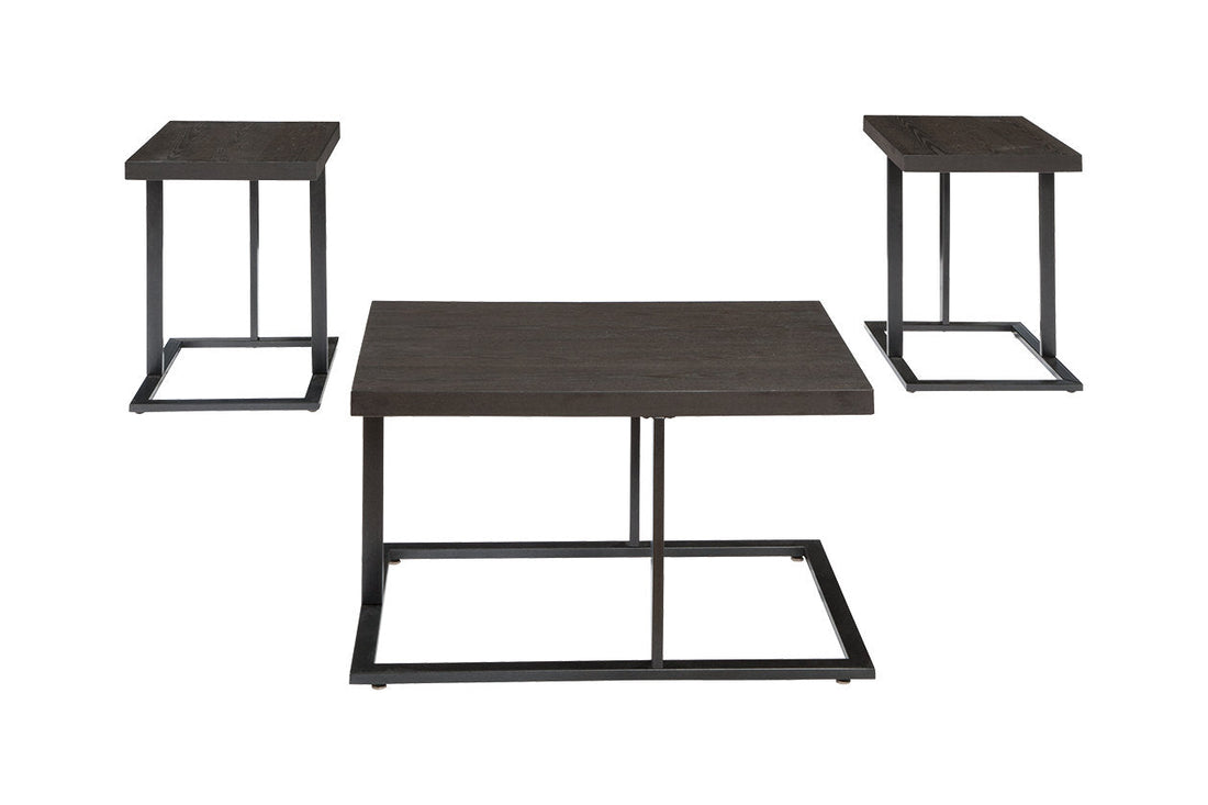 Airdon Bronze Finish Table, Set of 3 - T194-13 - Bien Home Furniture &amp; Electronics